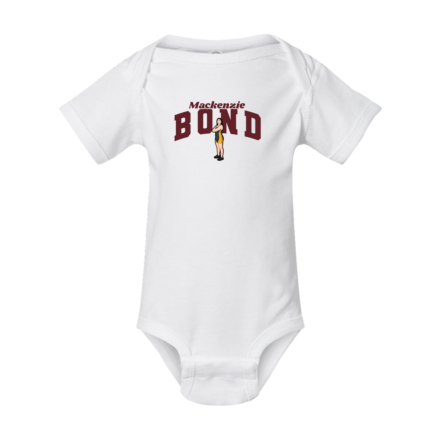 Baby Onesie — Signature Arch in White