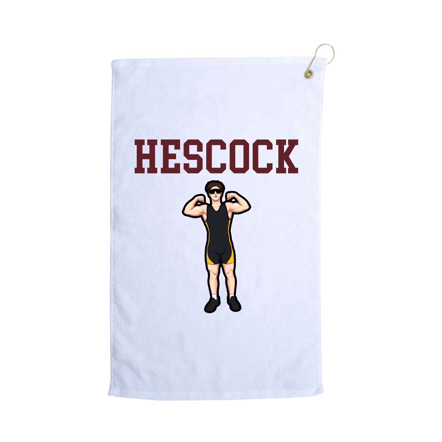 Golf Towel — Shirsey in White