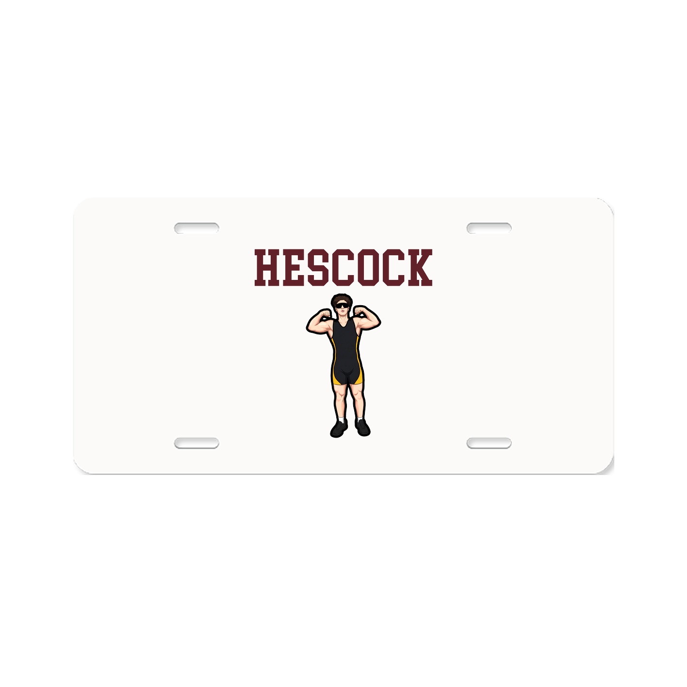 License Plate — Shirsey in Classic