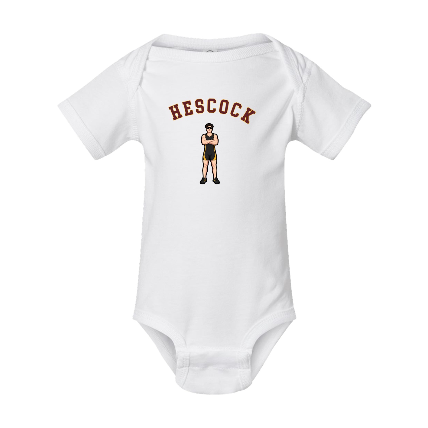 Baby Onesie — Shirsey Arch in White