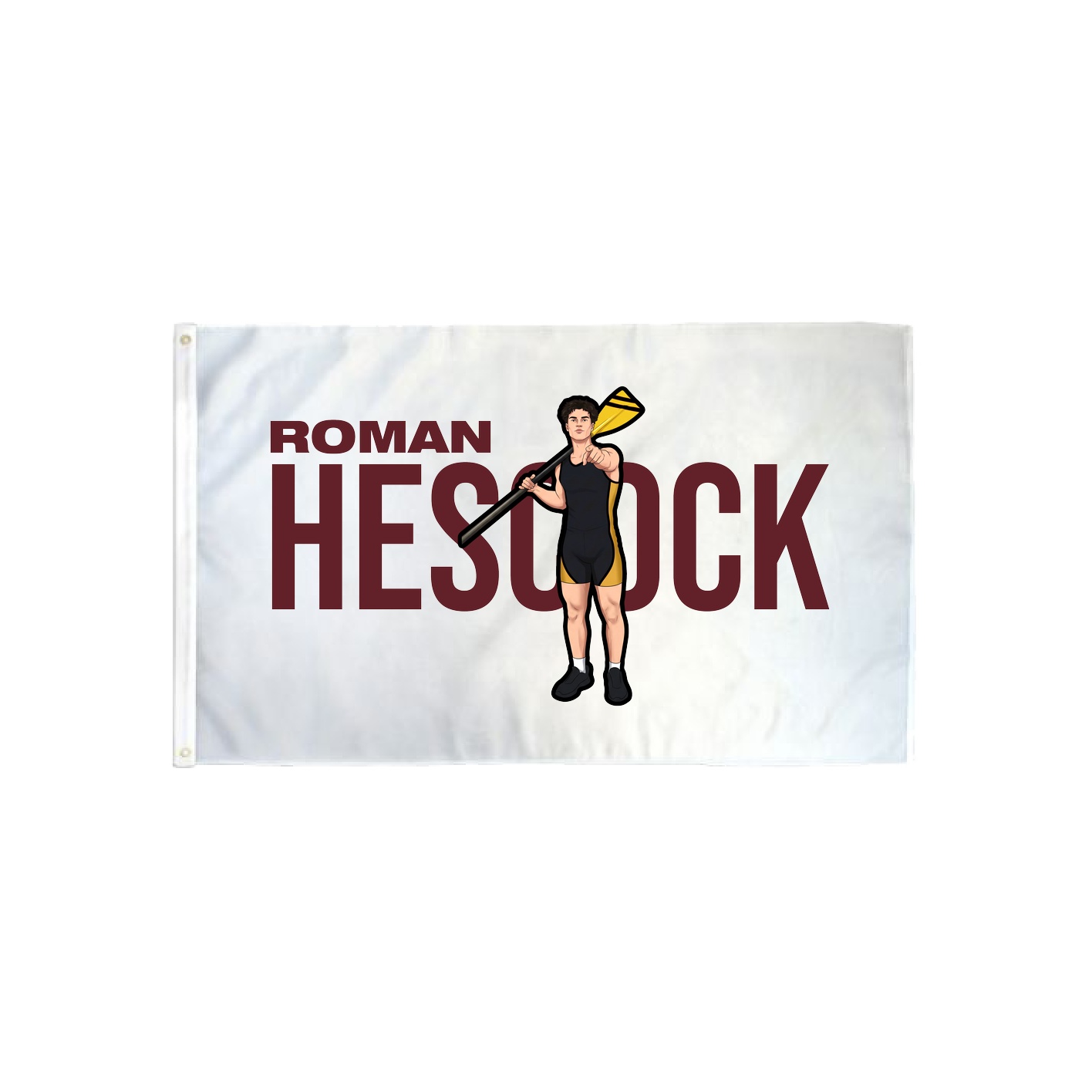 3x5 Flag — Player Name in Classic
