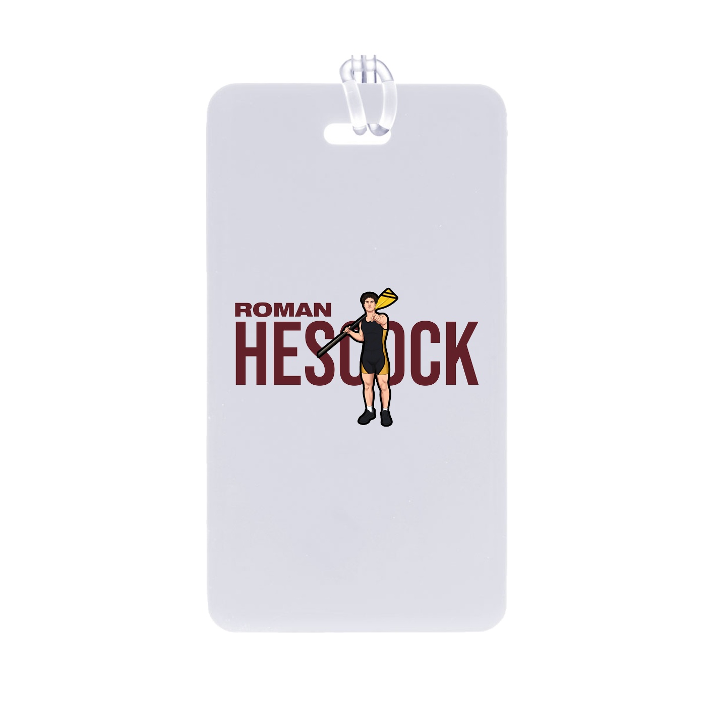Bag Tag — Player Name in Classic