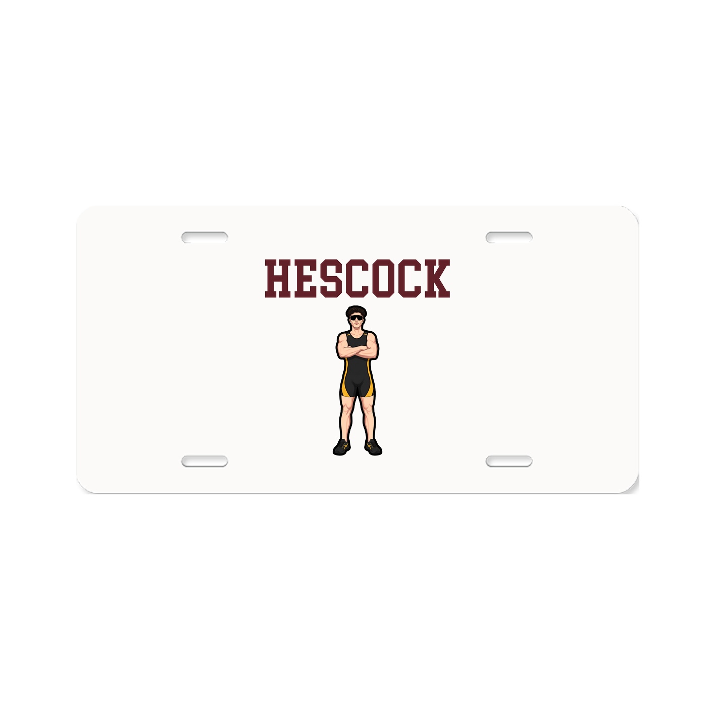 License Plate — Shirsey in Classic