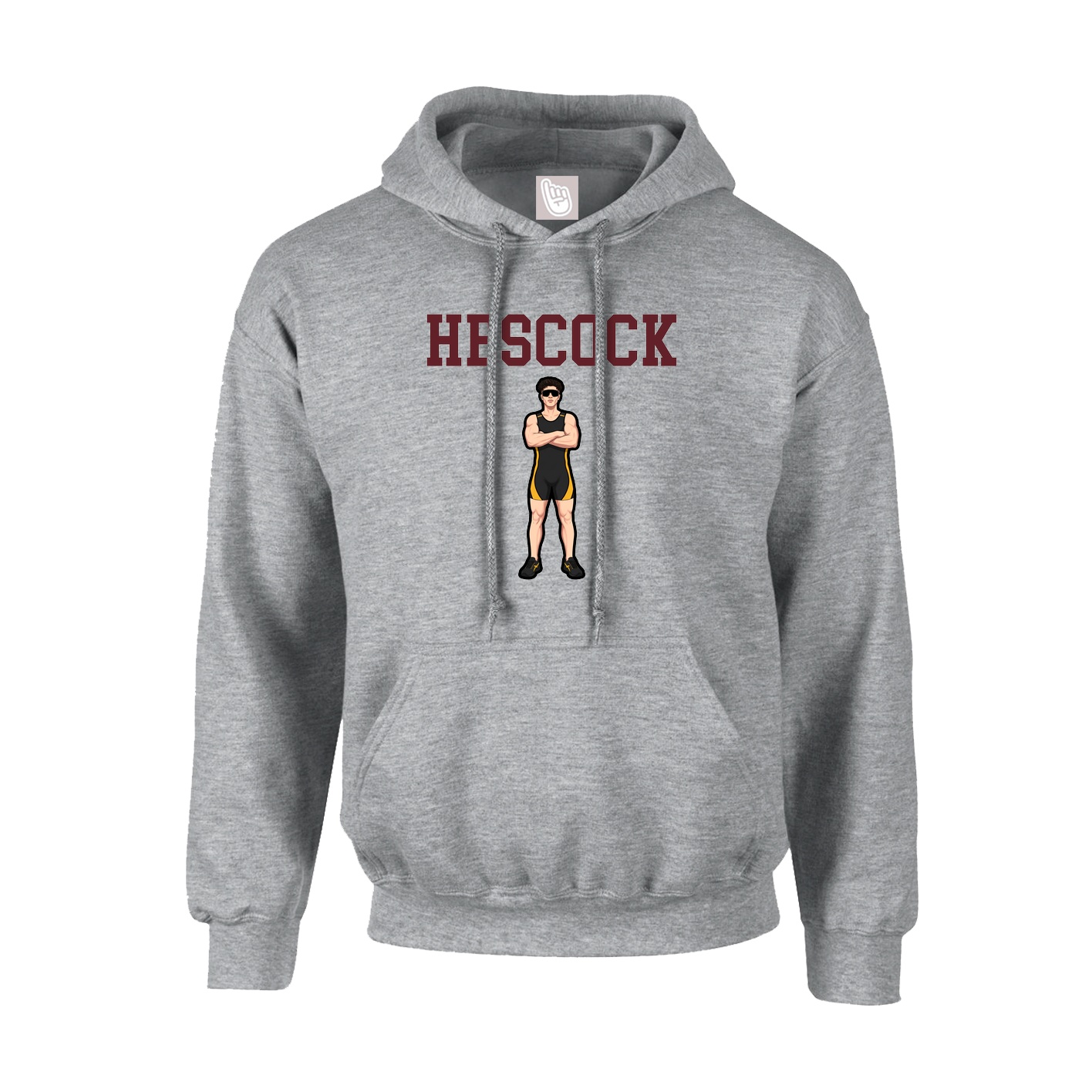 Hoodie — Shirsey in Grey