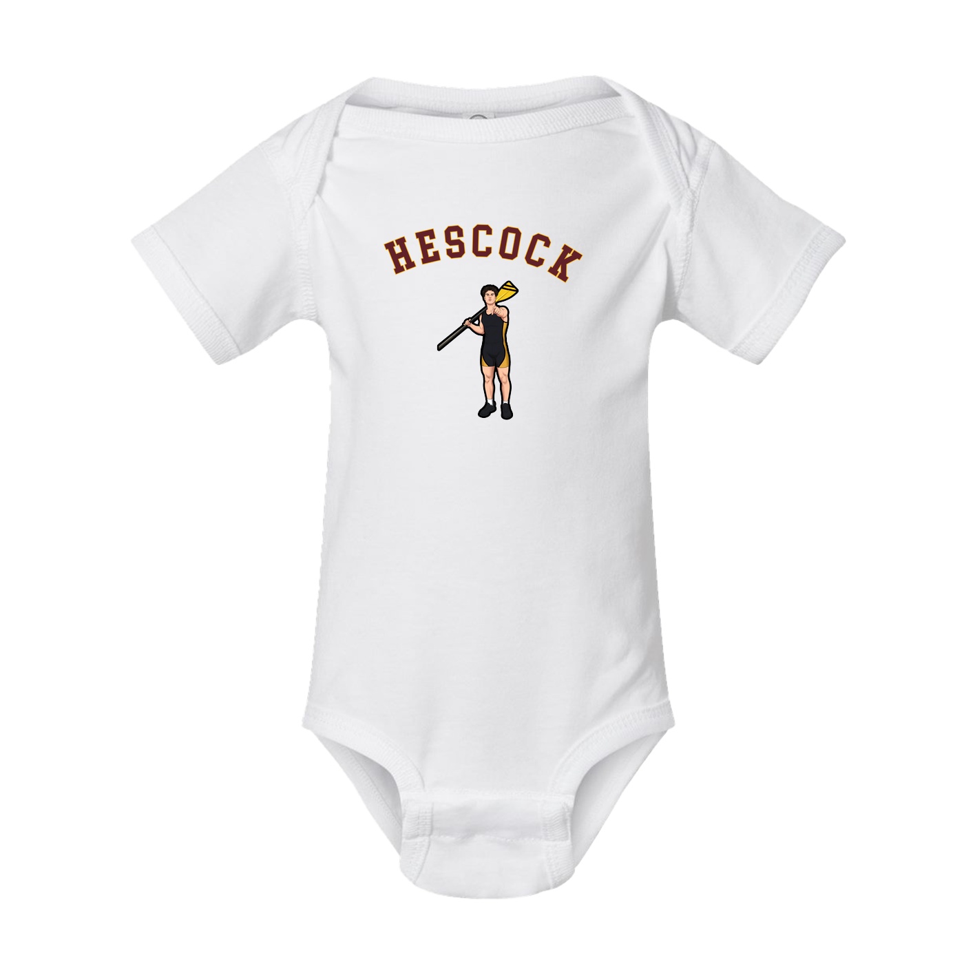 Baby Onesie — Shirsey Arch in White