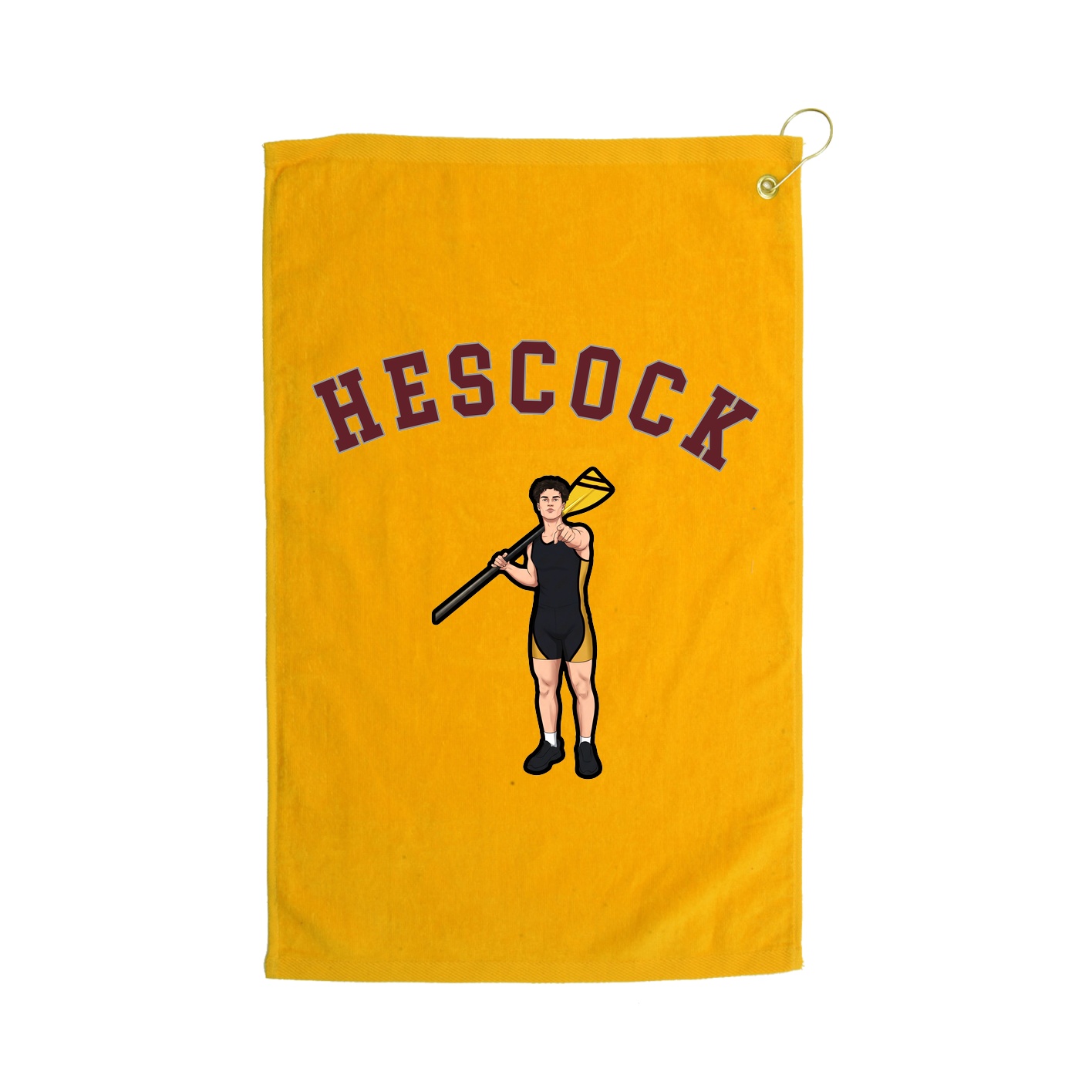 Golf Towel — Shirsey Arch in Gold
