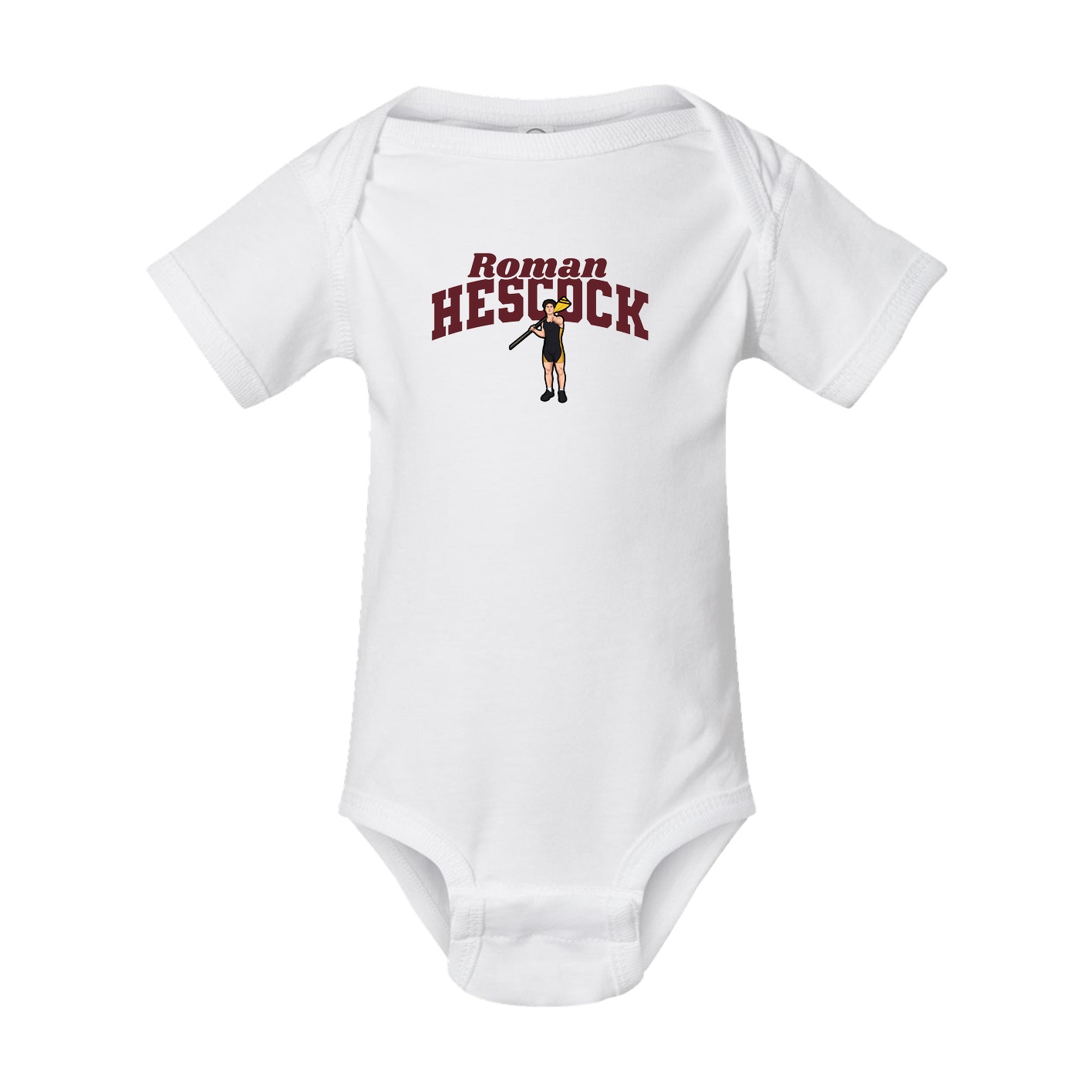 Baby Onesie — Signature Arch in White