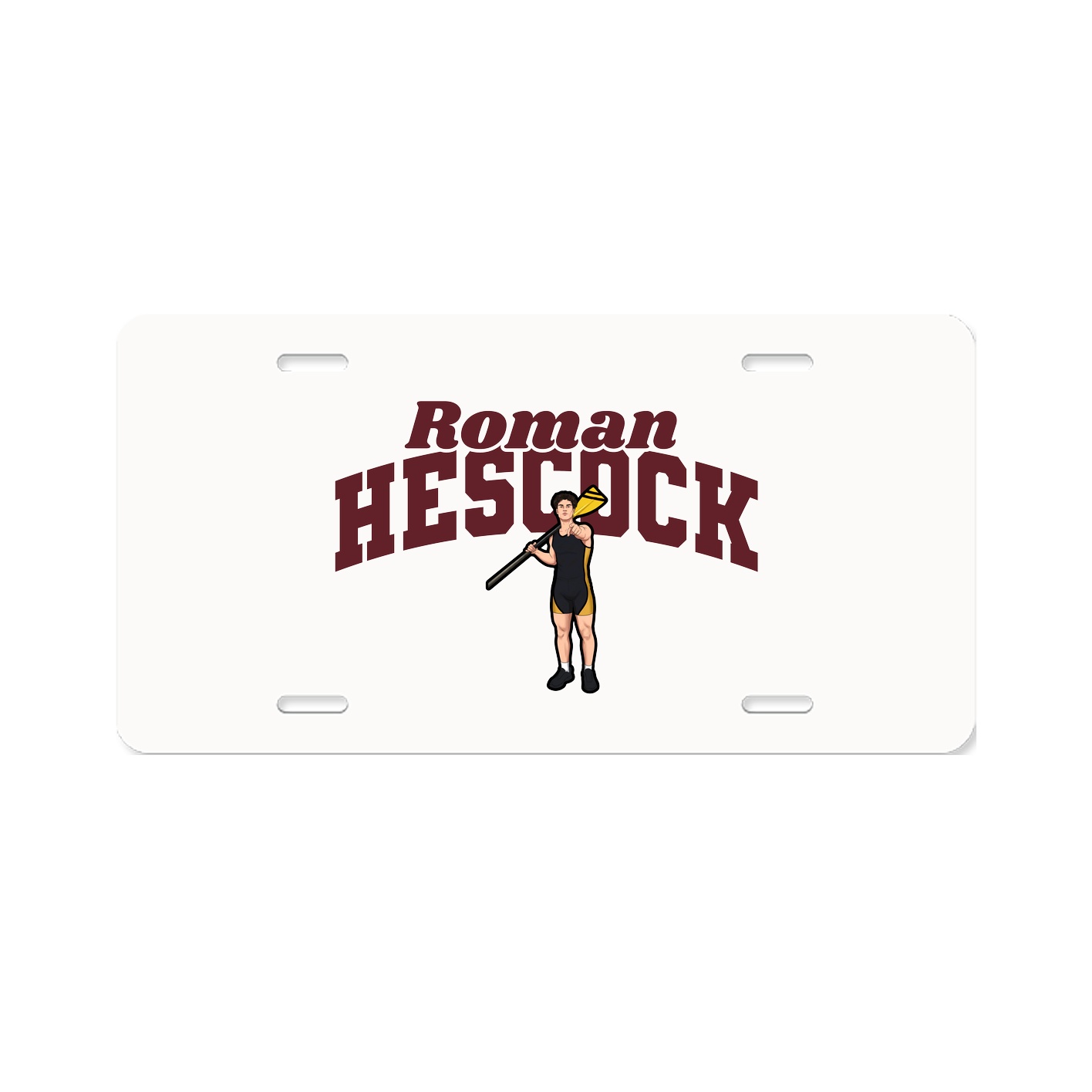License Plate — Signature Arch in Classic