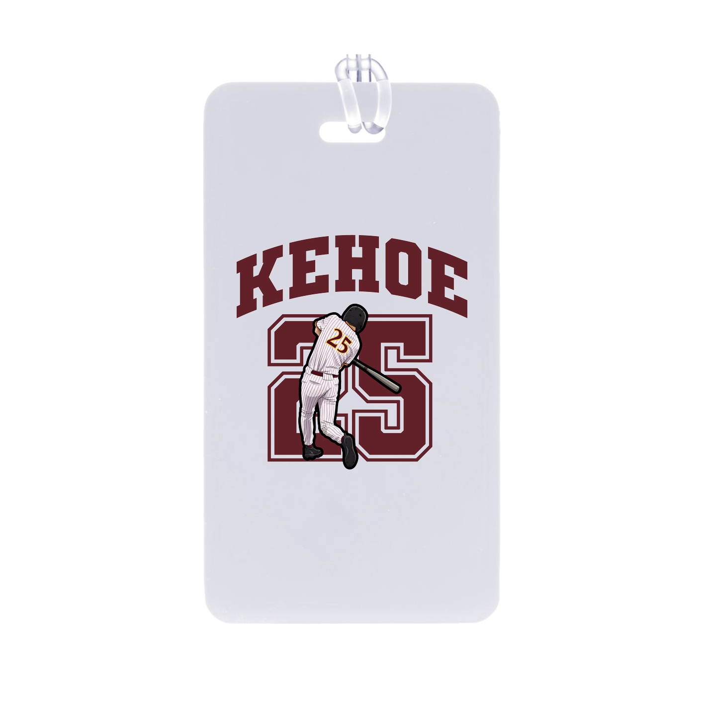 Bag Tag — Number in Classic