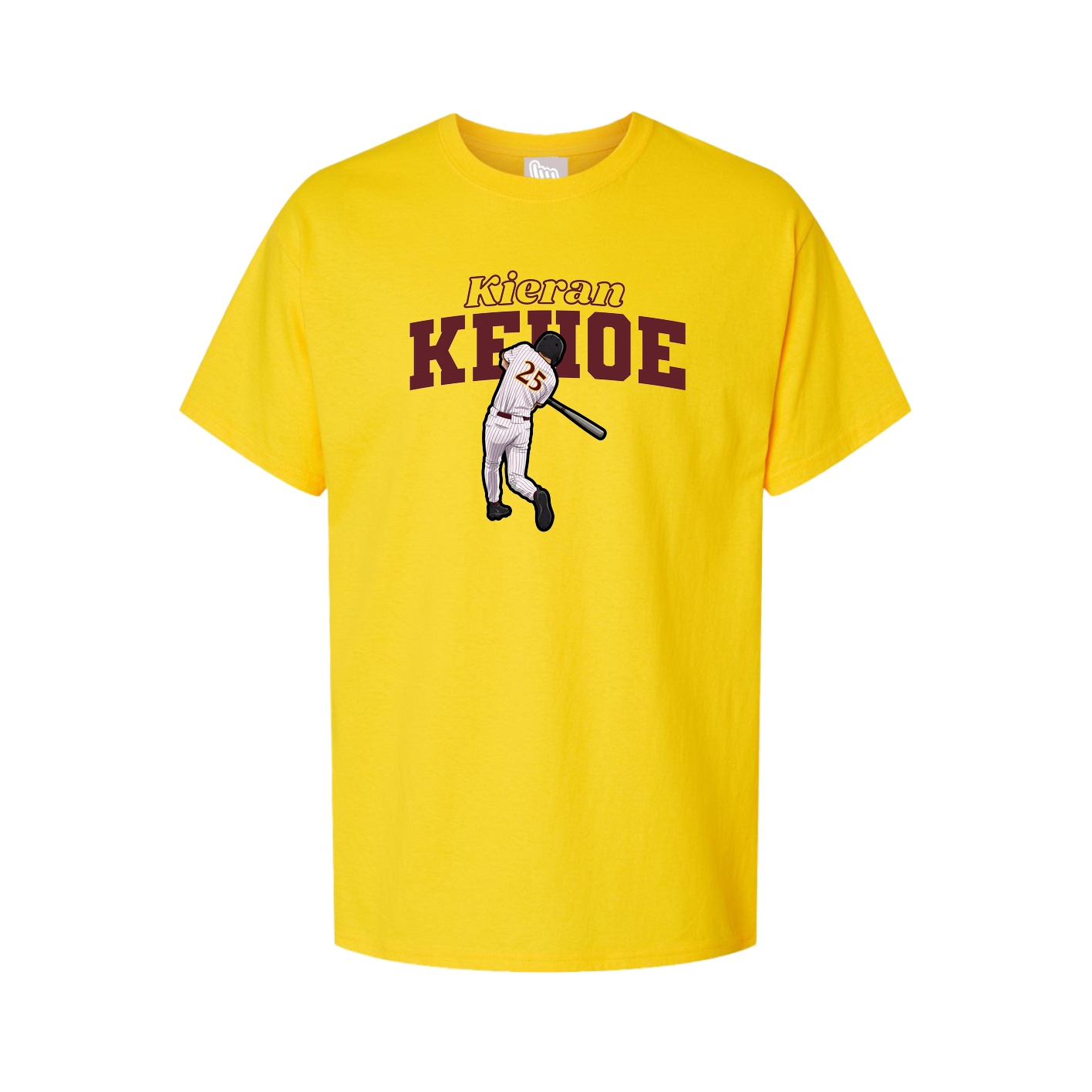 Tee — Name Arch in Gold