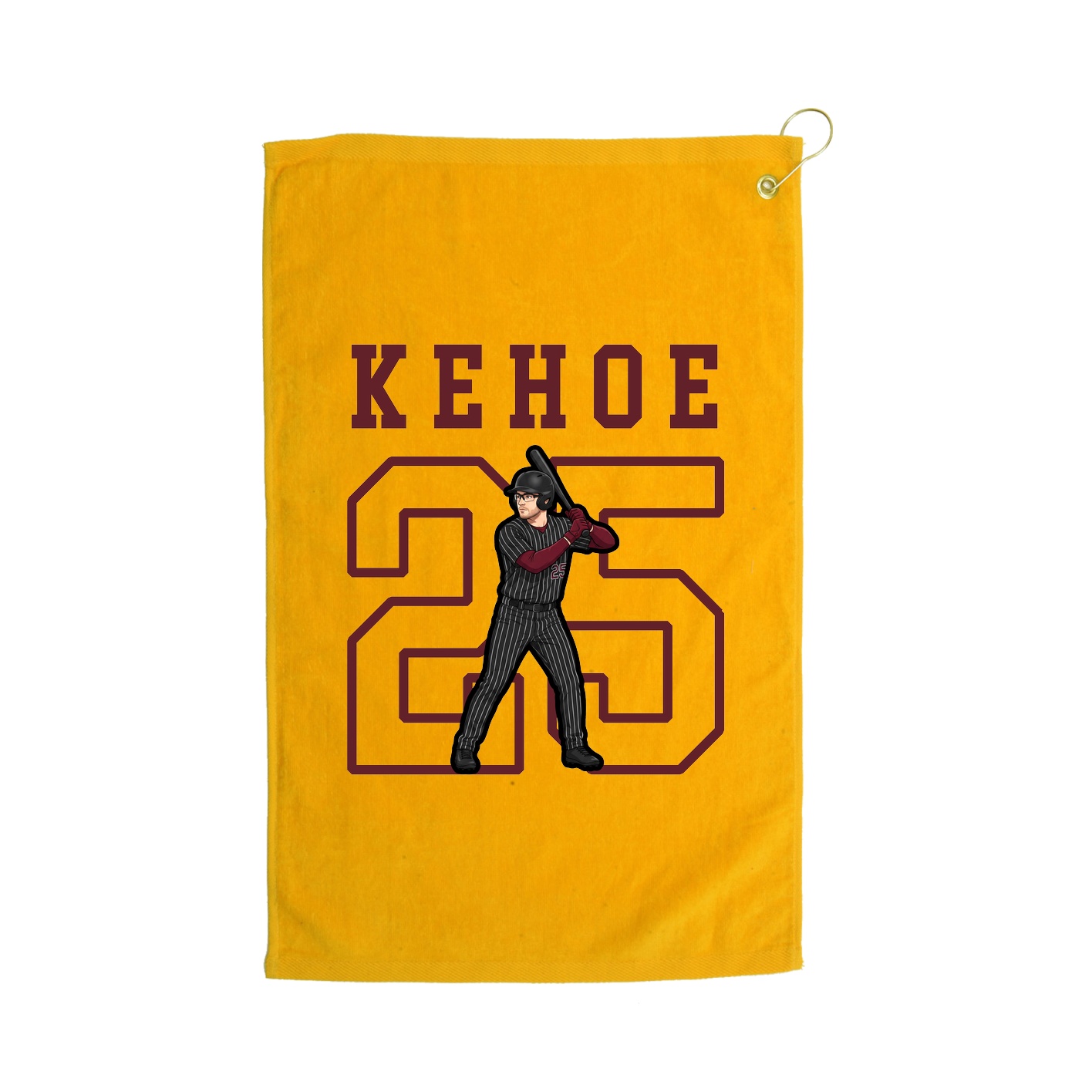 Golf Towel — Shirsey in Gold