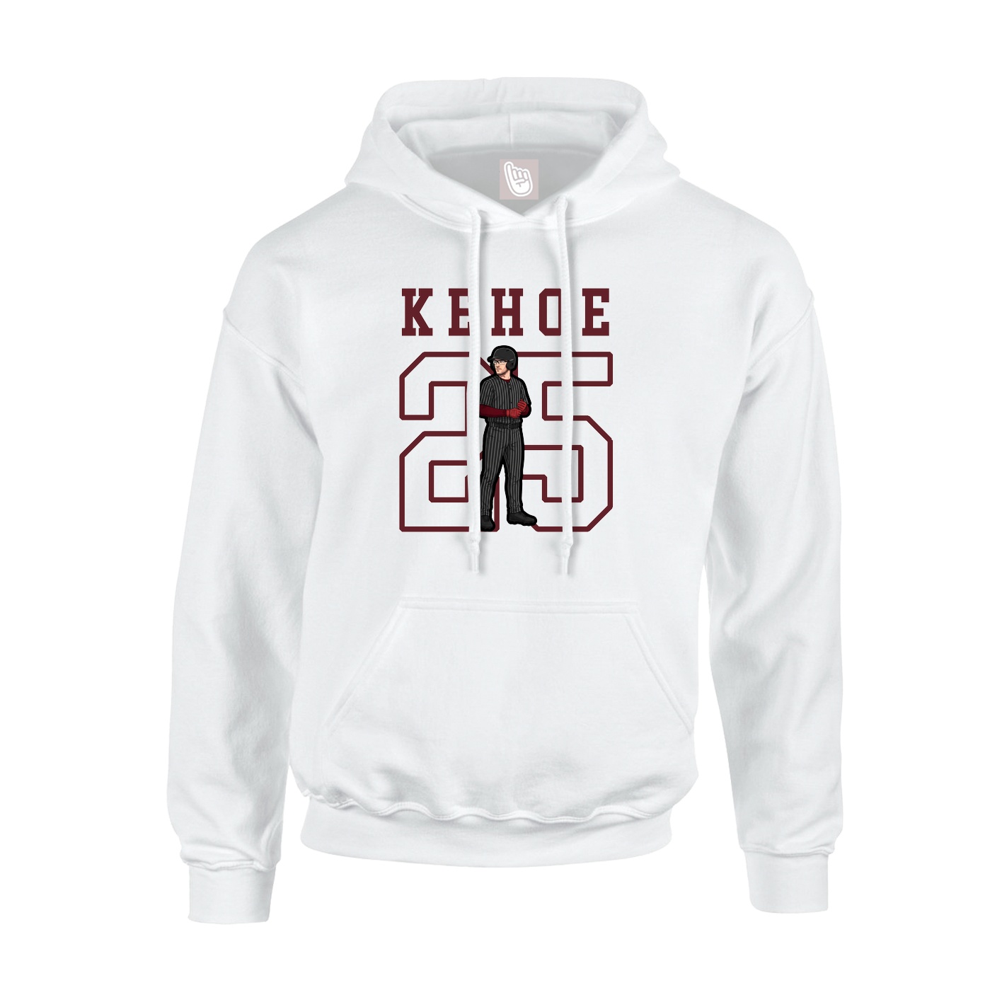 Hoodie — Shirsey in White