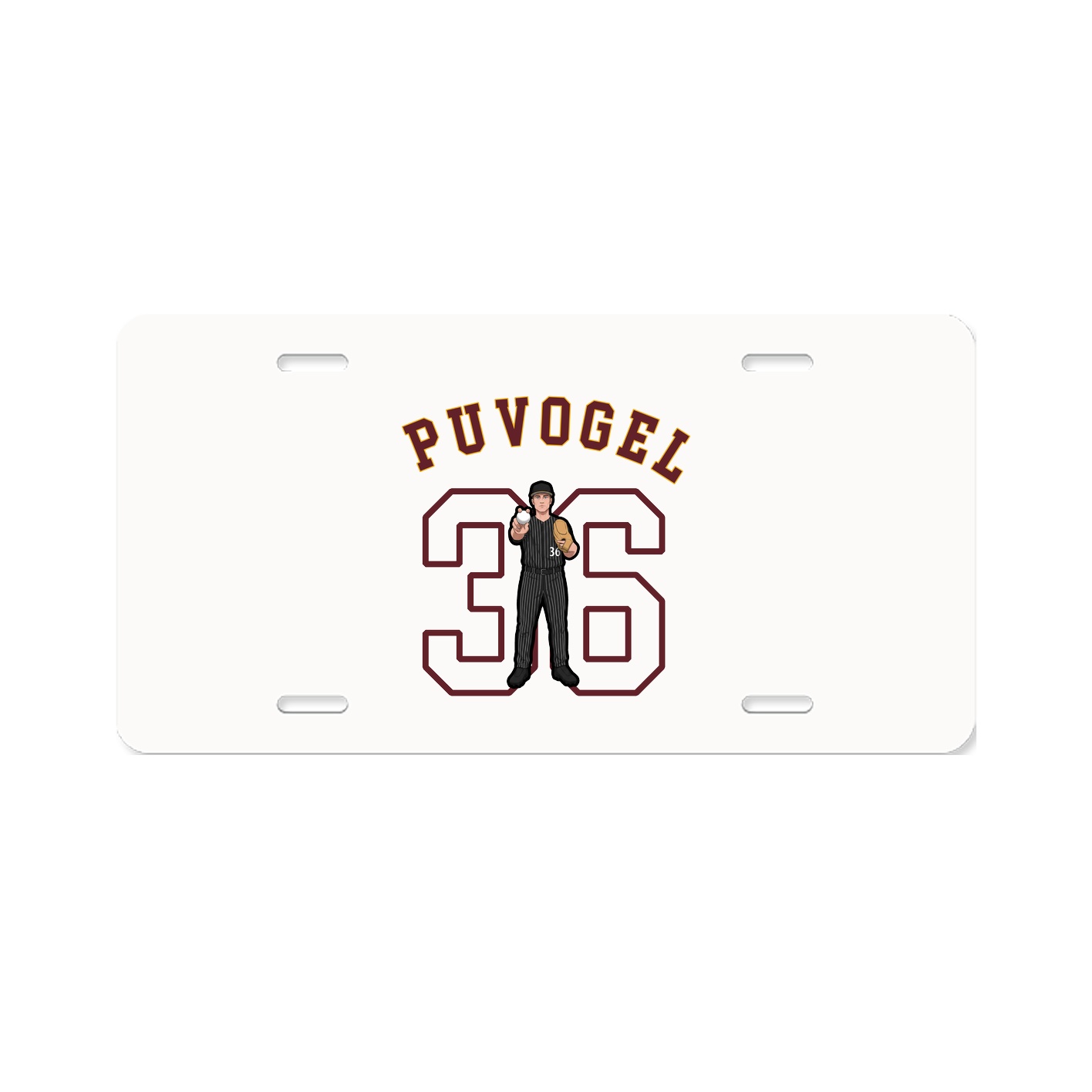 License Plate — Shirsey Arch in Classic