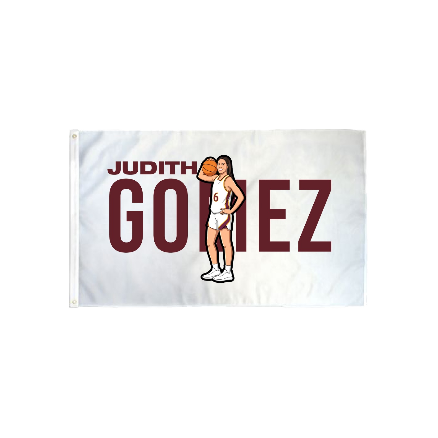 3x5 Flag — Player Name in Classic
