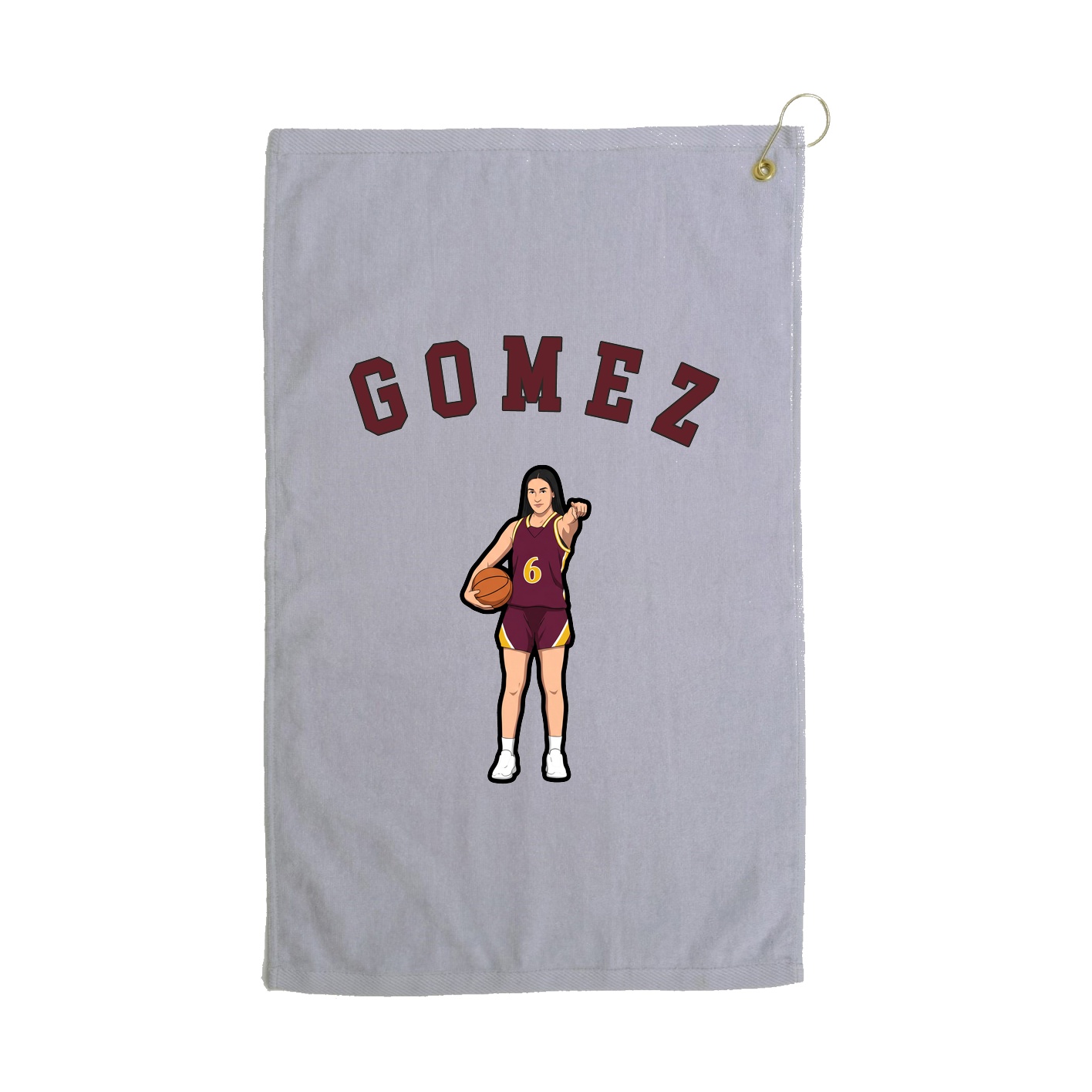 Golf Towel — Shirsey Arch in Grey