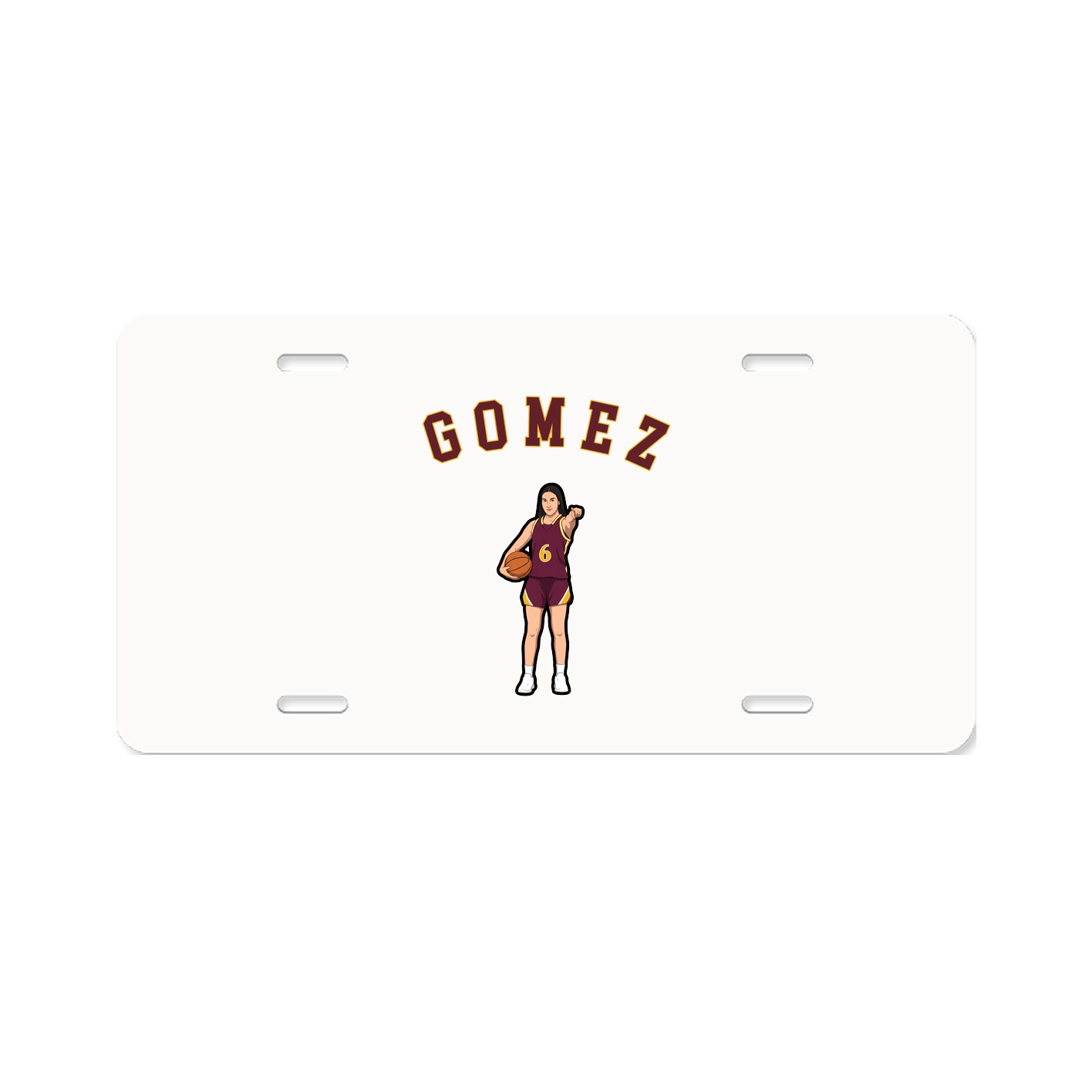 License Plate — Shirsey Arch in Classic