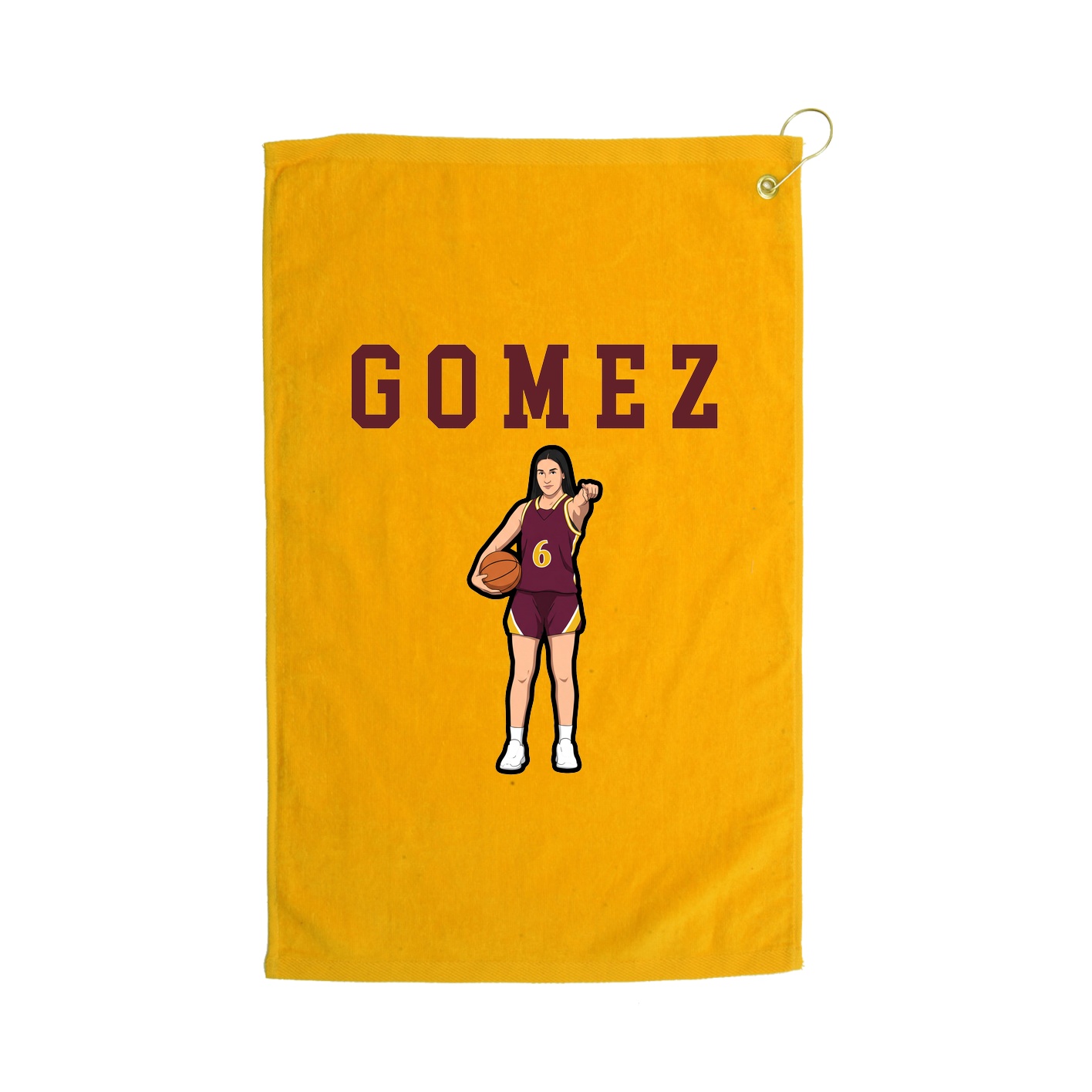 Golf Towel — Shirsey in Gold