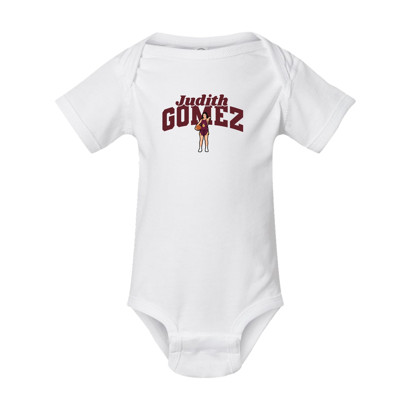 Baby Onesie — Signature Arch in White