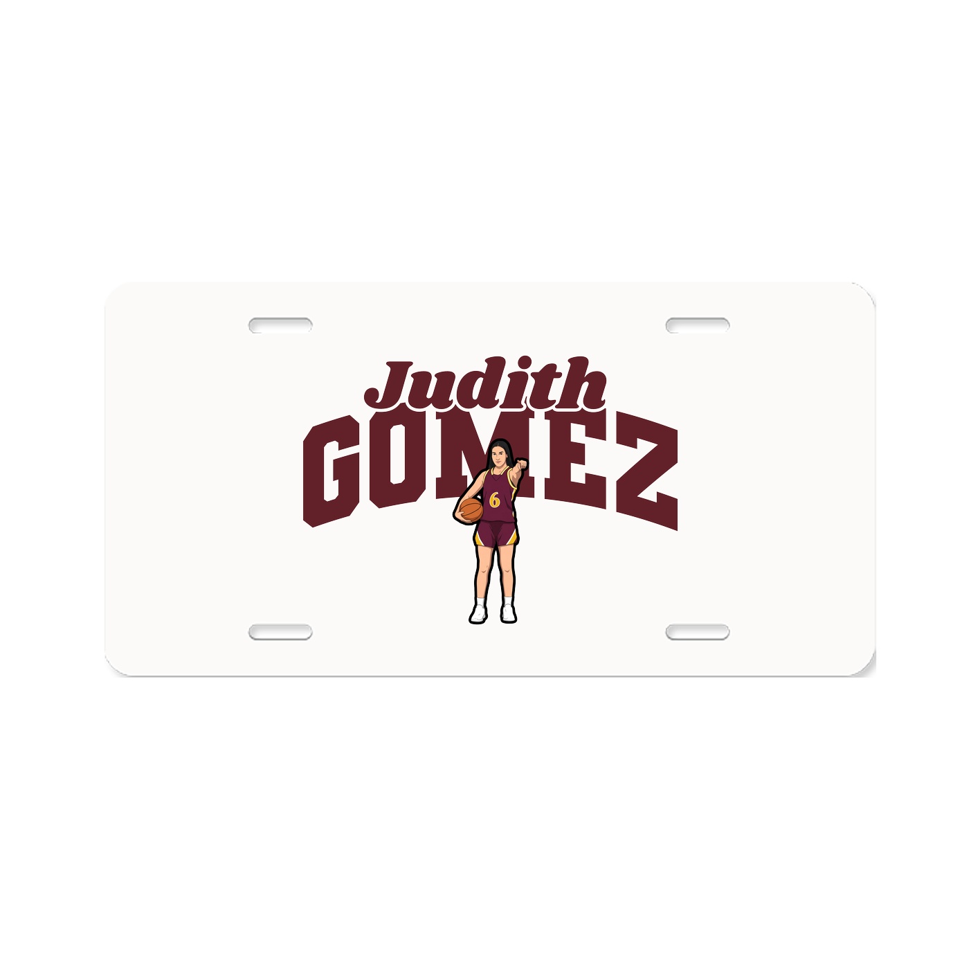 License Plate — Signature Arch in Classic