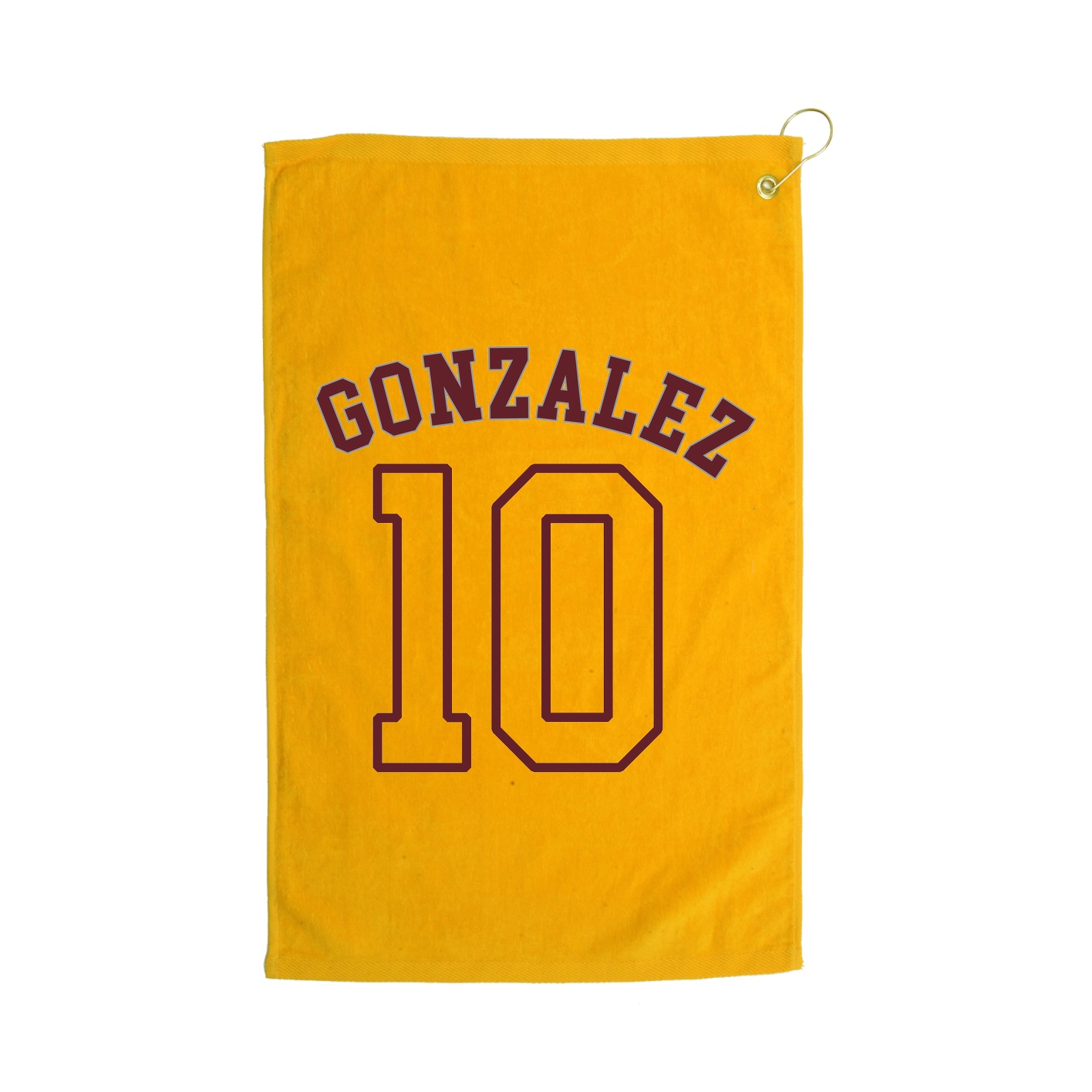 Golf Towel — Shirsey Arch in Gold