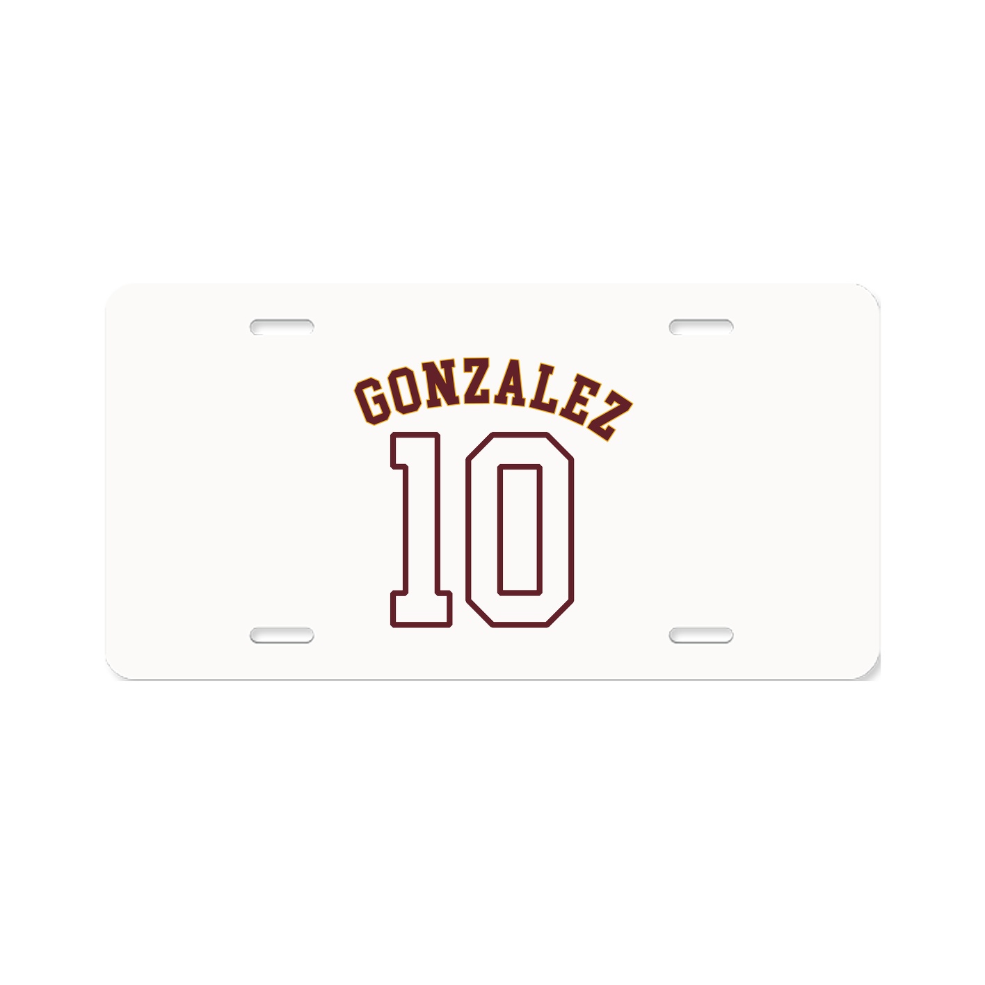 License Plate — Shirsey Arch in Classic