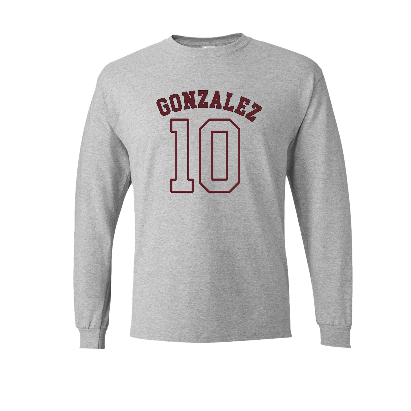 Long Sleeve Tee — Shirsey Arch in Grey