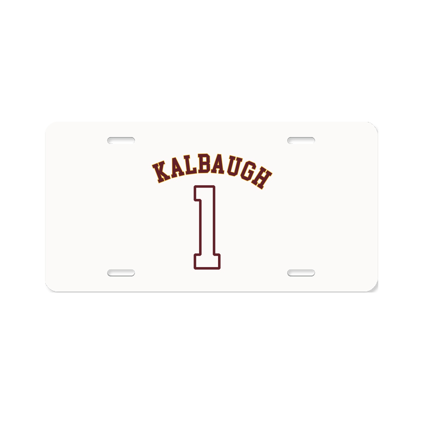 License Plate — Shirsey Arch in Classic