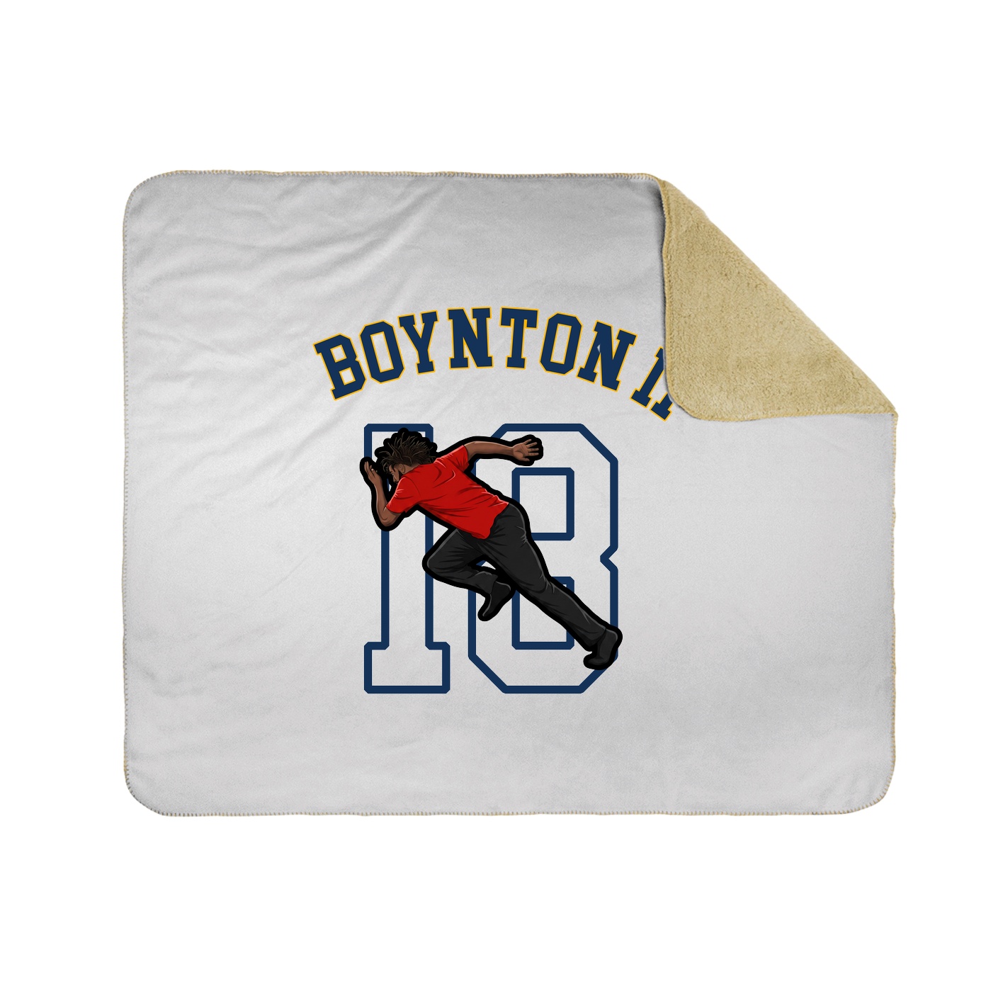 Throw Blanket — Shirsey Arch in White
