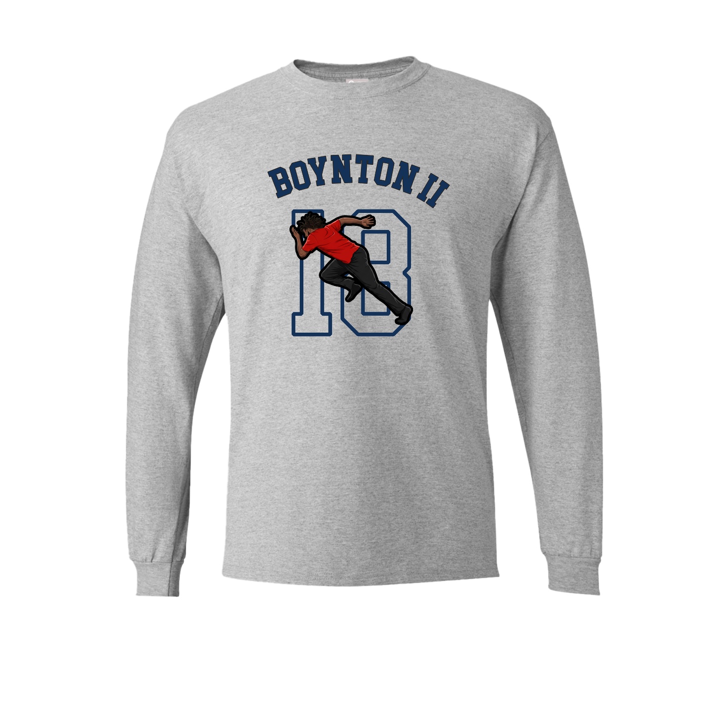 Long Sleeve Tee — Shirsey Arch in Grey