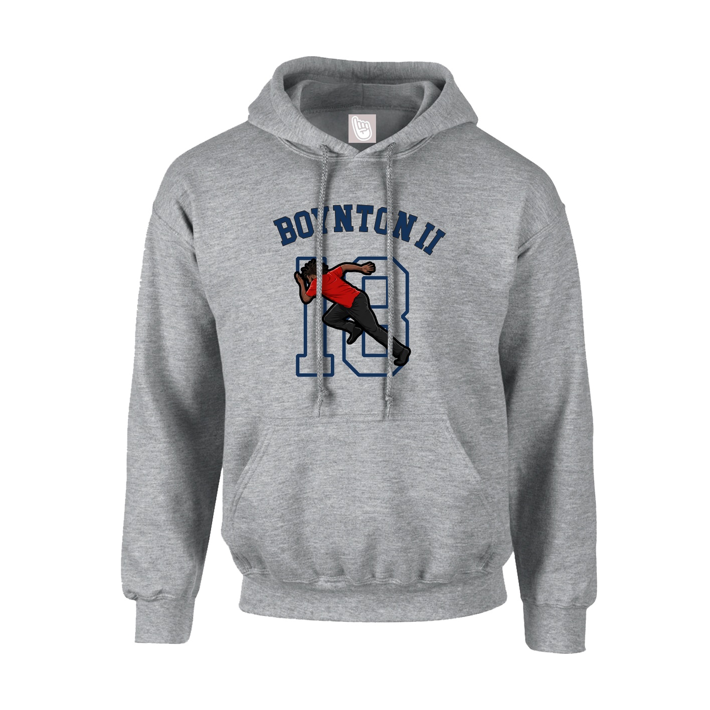 Youth Hoodie — Shirsey Arch in Grey