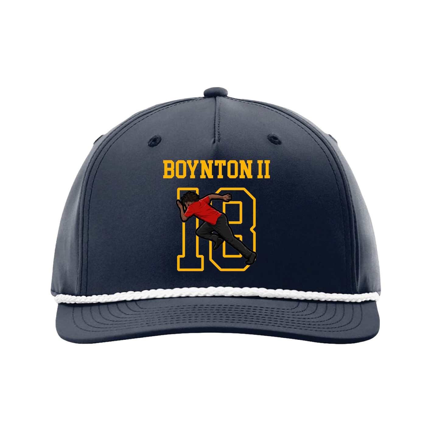 Five-Panel Classic Rope Cap — Shirsey in Navy