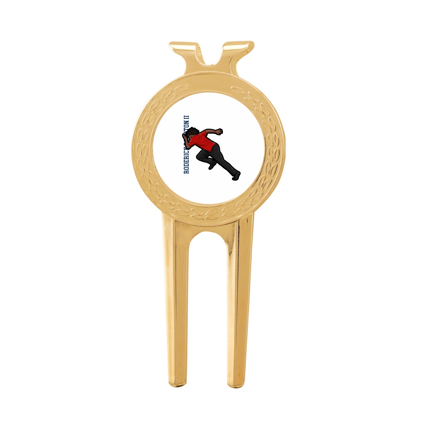 Divot Tool with Ball Marker — Name Vertical in Classic