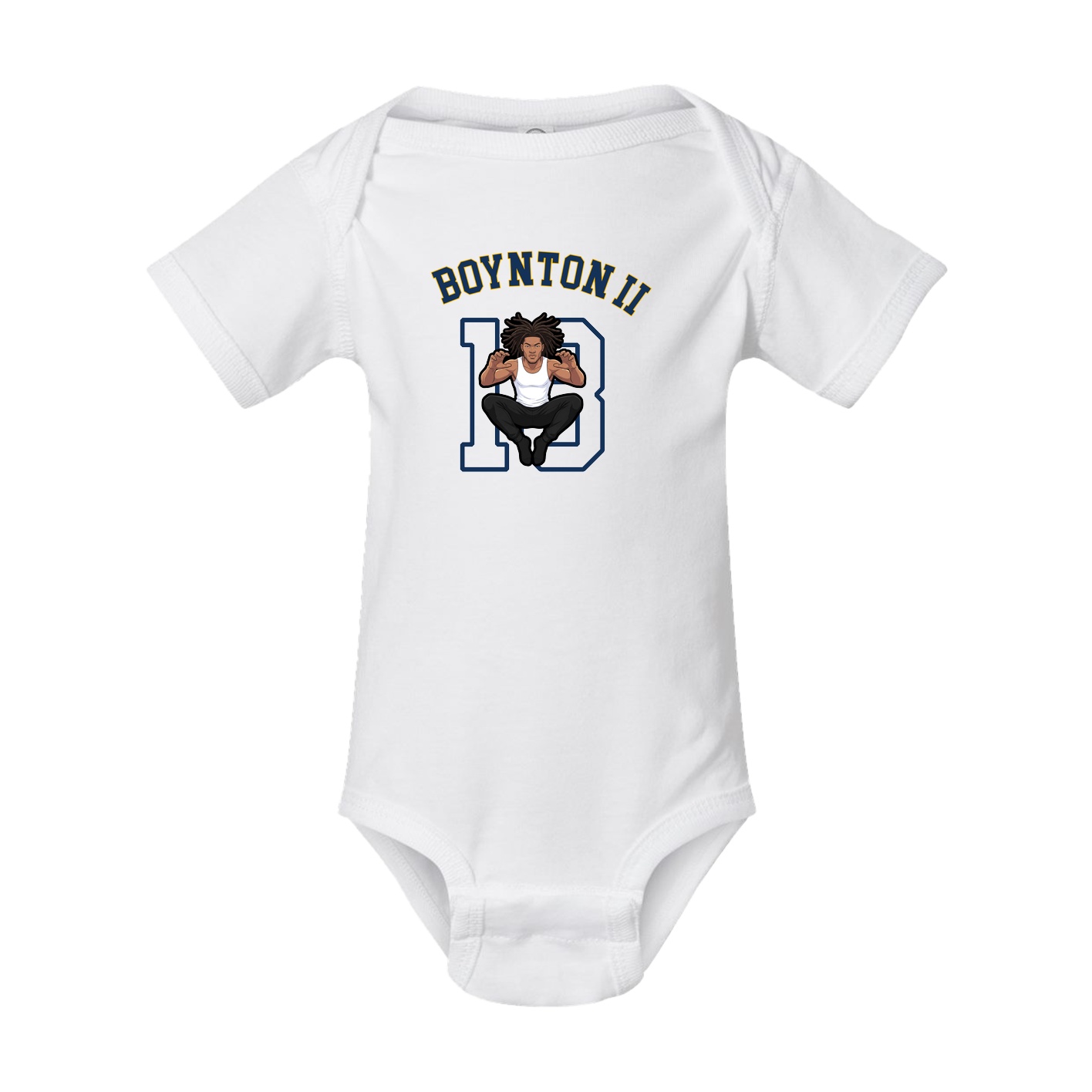 Baby Onesie — Shirsey Arch in White