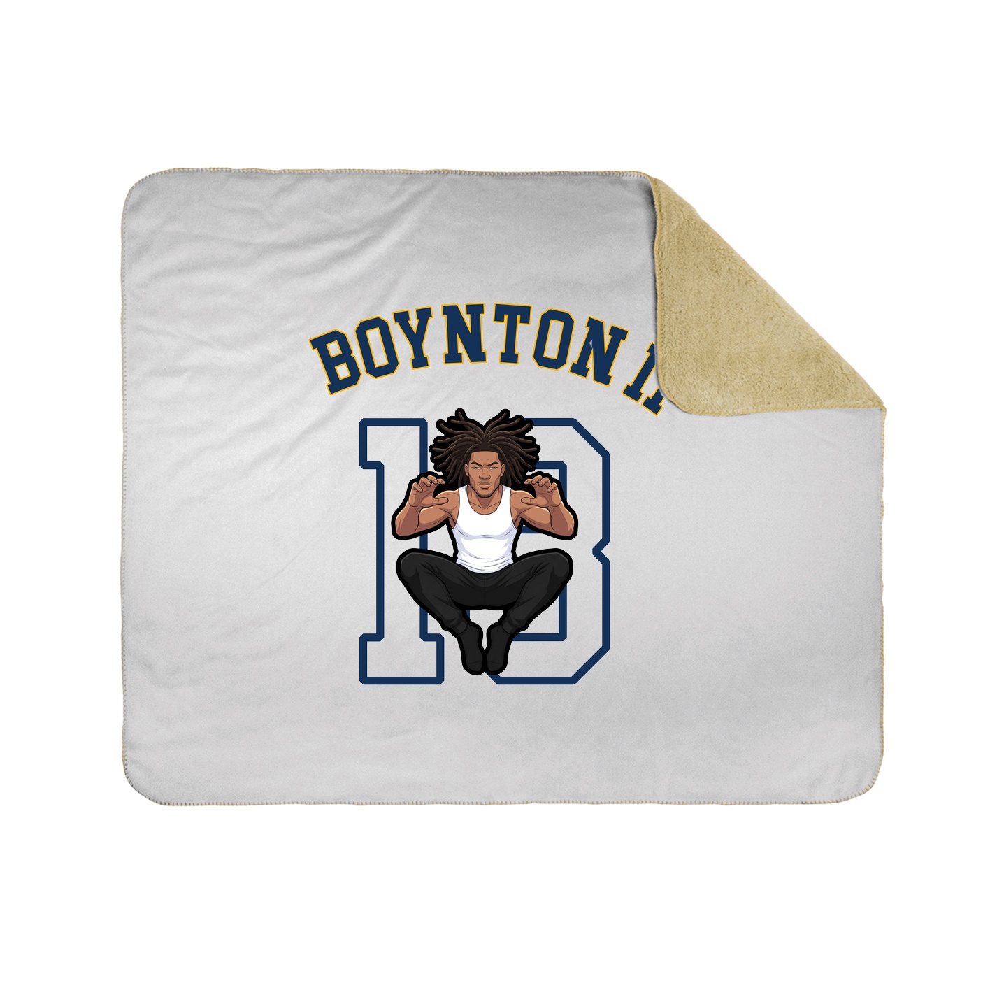 Throw Blanket — Shirsey Arch in White
