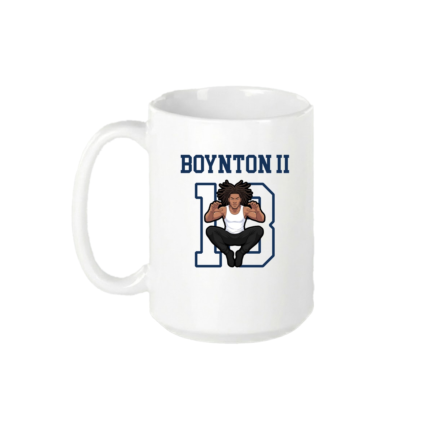 15oz Coffee Mug — Shirsey in White