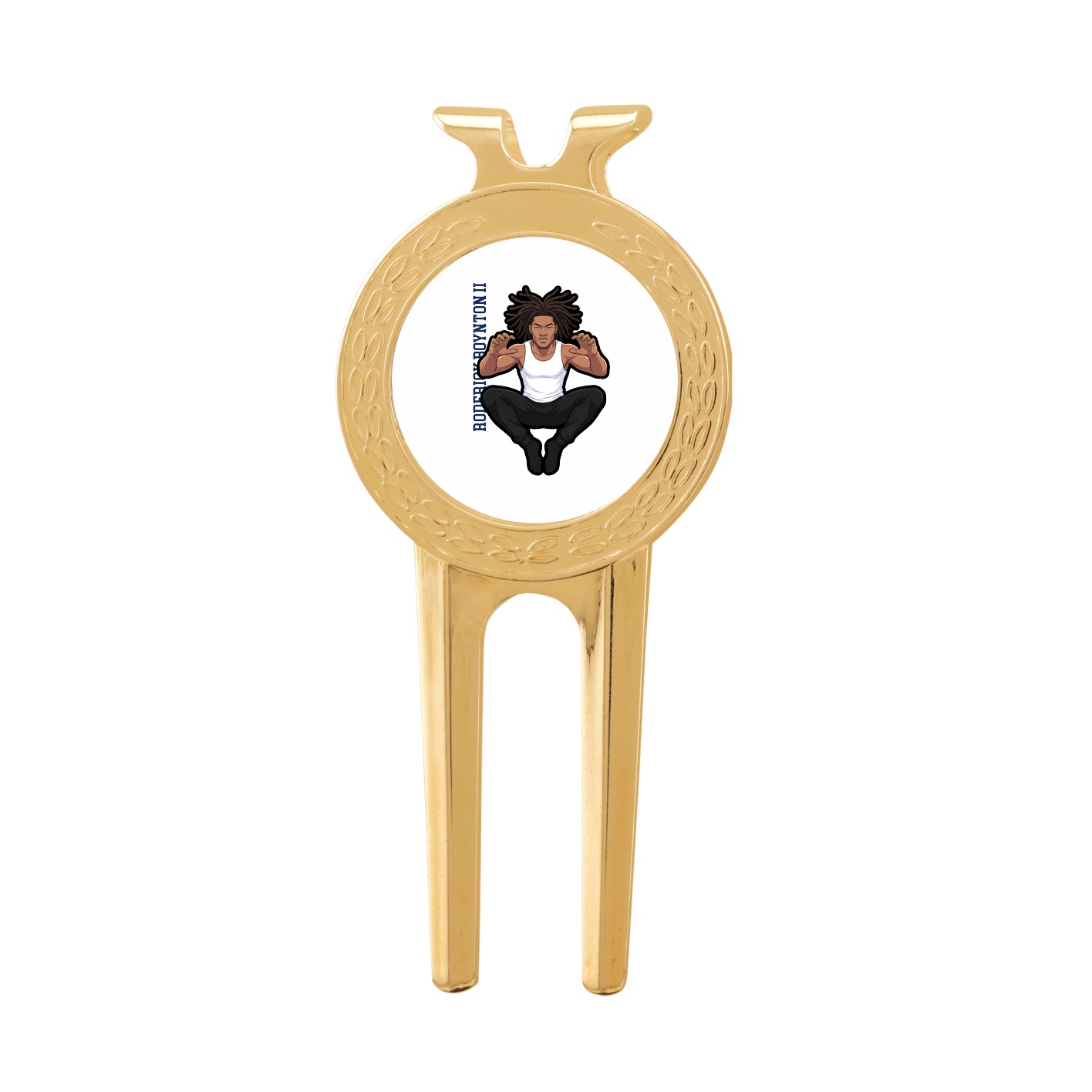 Divot Tool with Ball Marker — Name Vertical in Classic