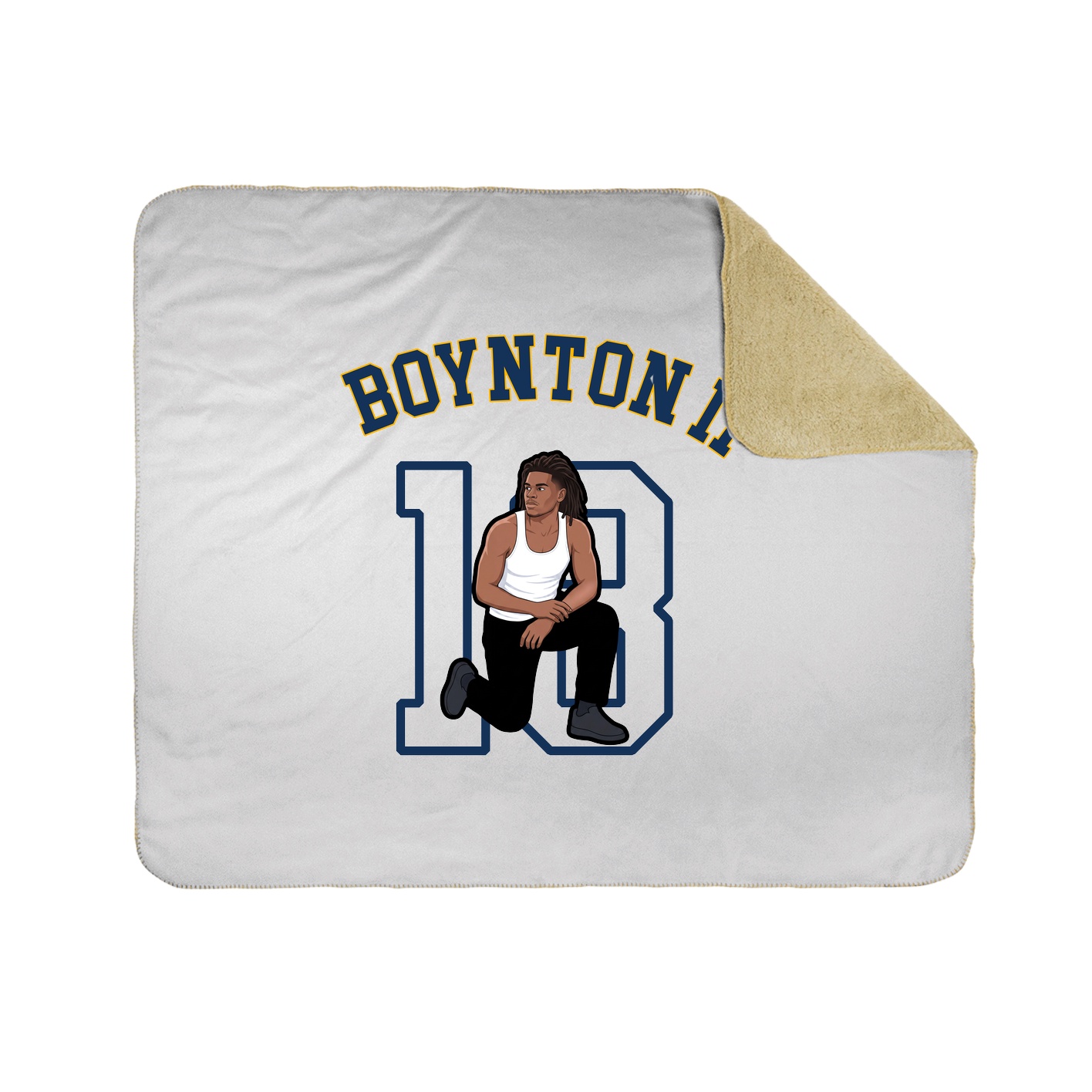 Throw Blanket — Shirsey Arch in White