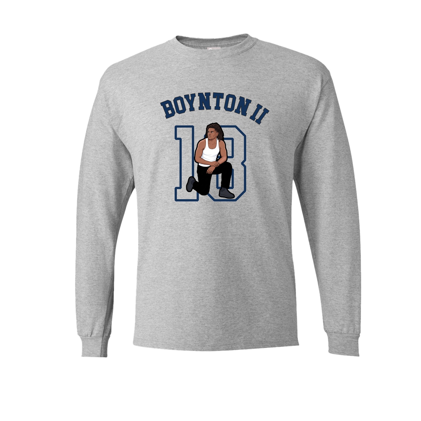 Long Sleeve Tee — Shirsey Arch in Grey