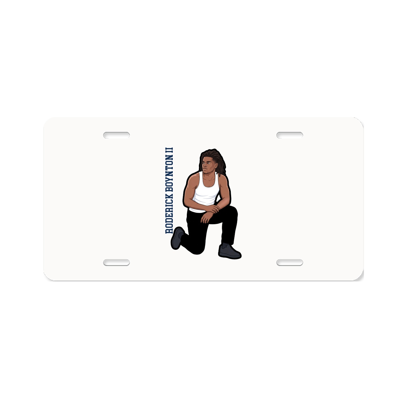 Aluminum License Plate