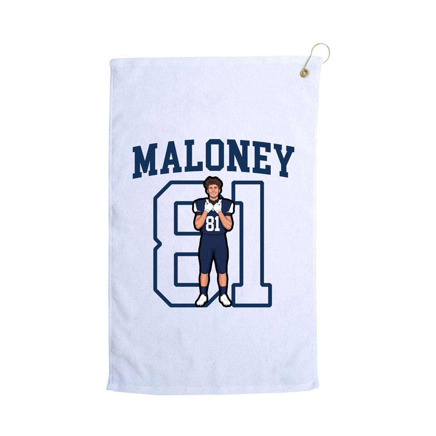 Golf Towel — Shirsey in White