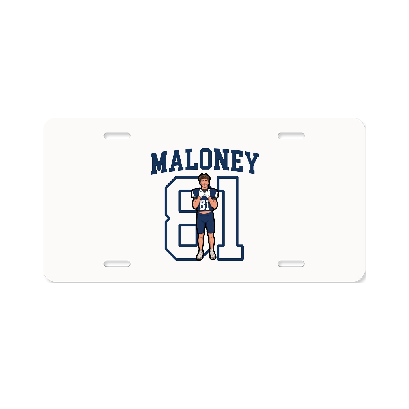 Aluminum License Plate
