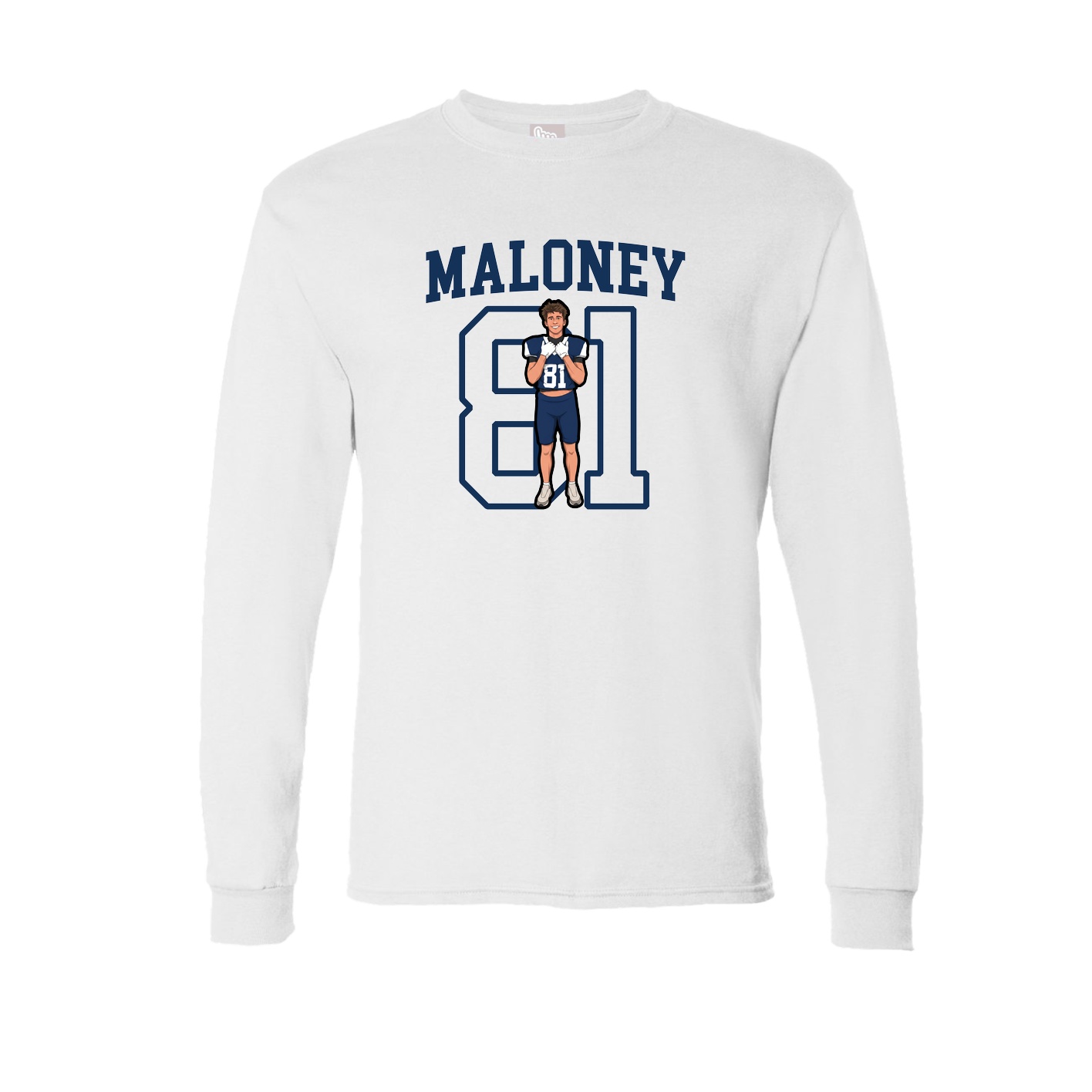 Long Sleeve Tee — Shirsey in White