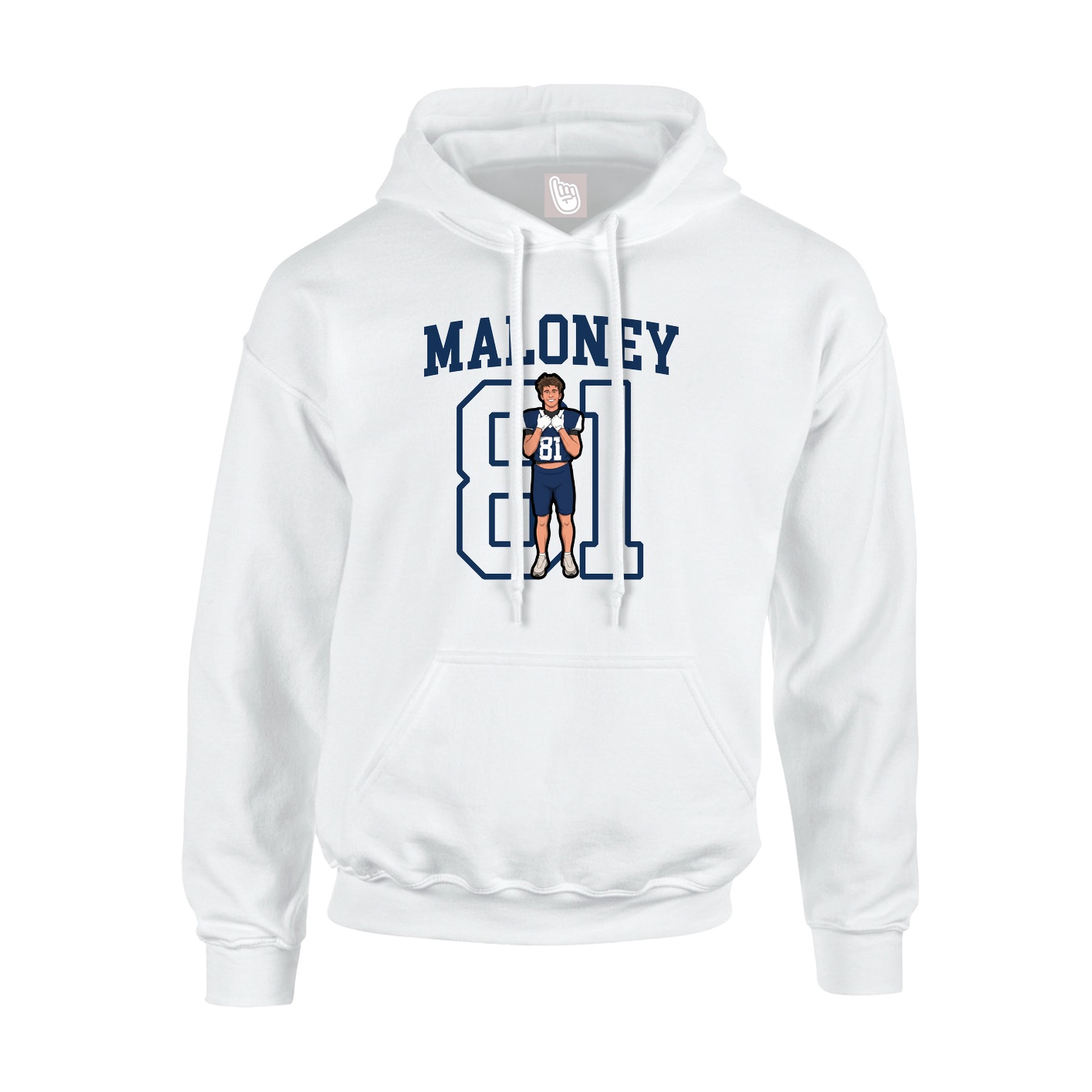 Youth Hoodie — Shirsey in White