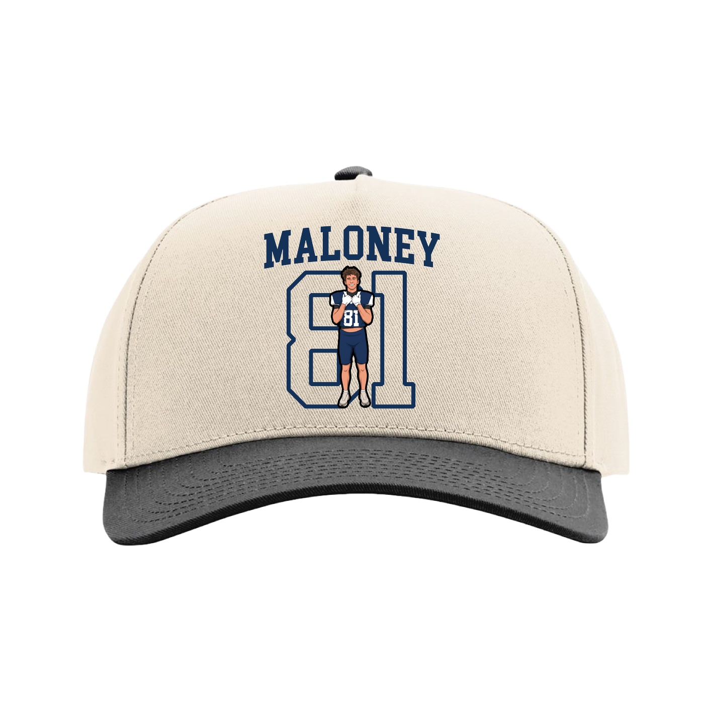 Full Fabric Five-Panel Champ Cap