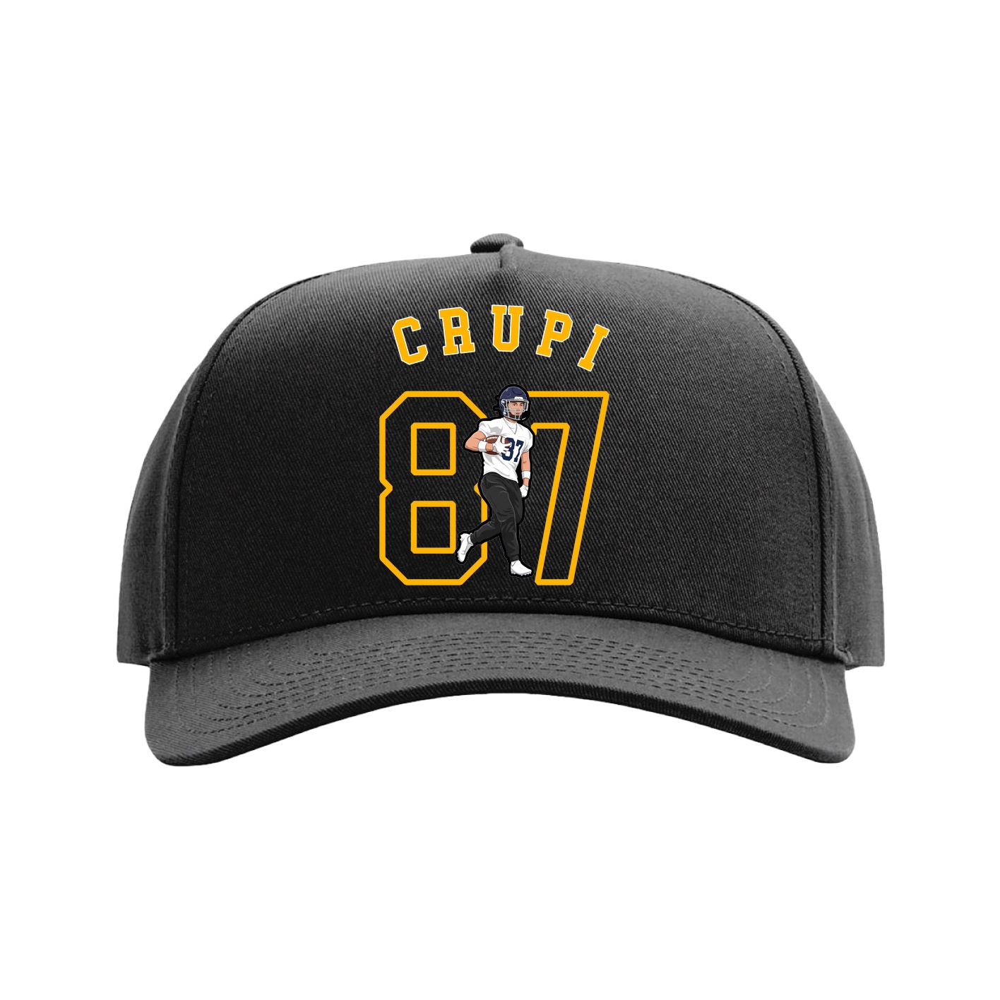 Full Fabric Five-Panel Champ Cap
