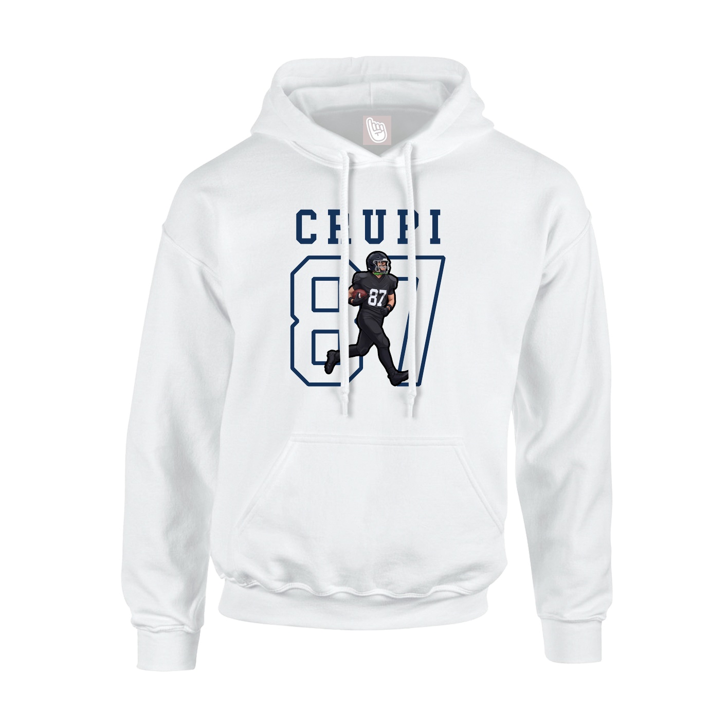 Youth Hoodie — Shirsey in White