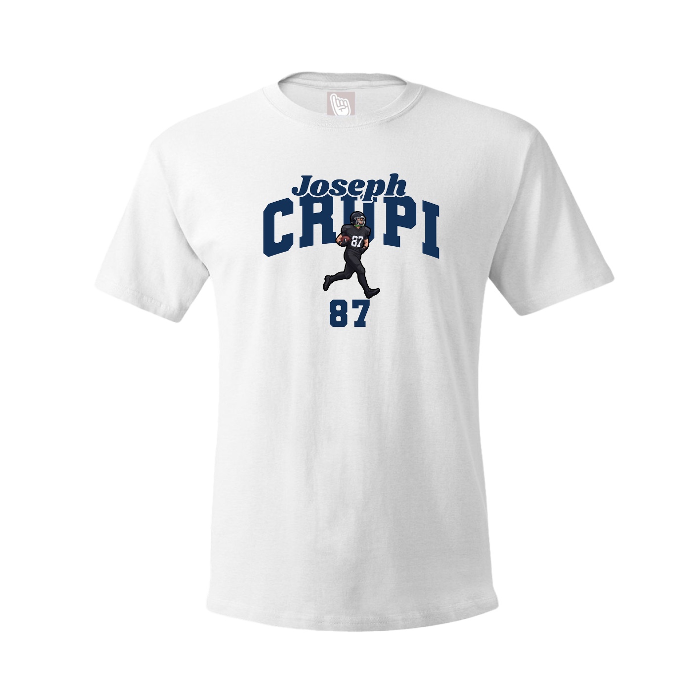 Youth Tee — Signature Arch in White
