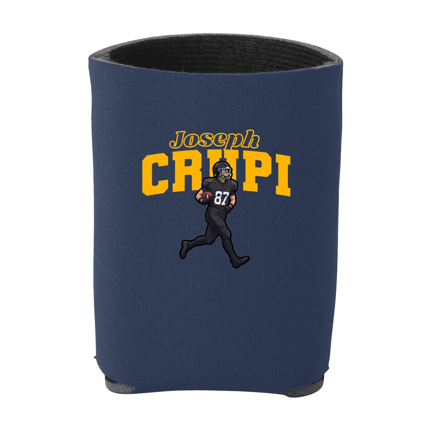 Can Holder — Name Arch in Navy