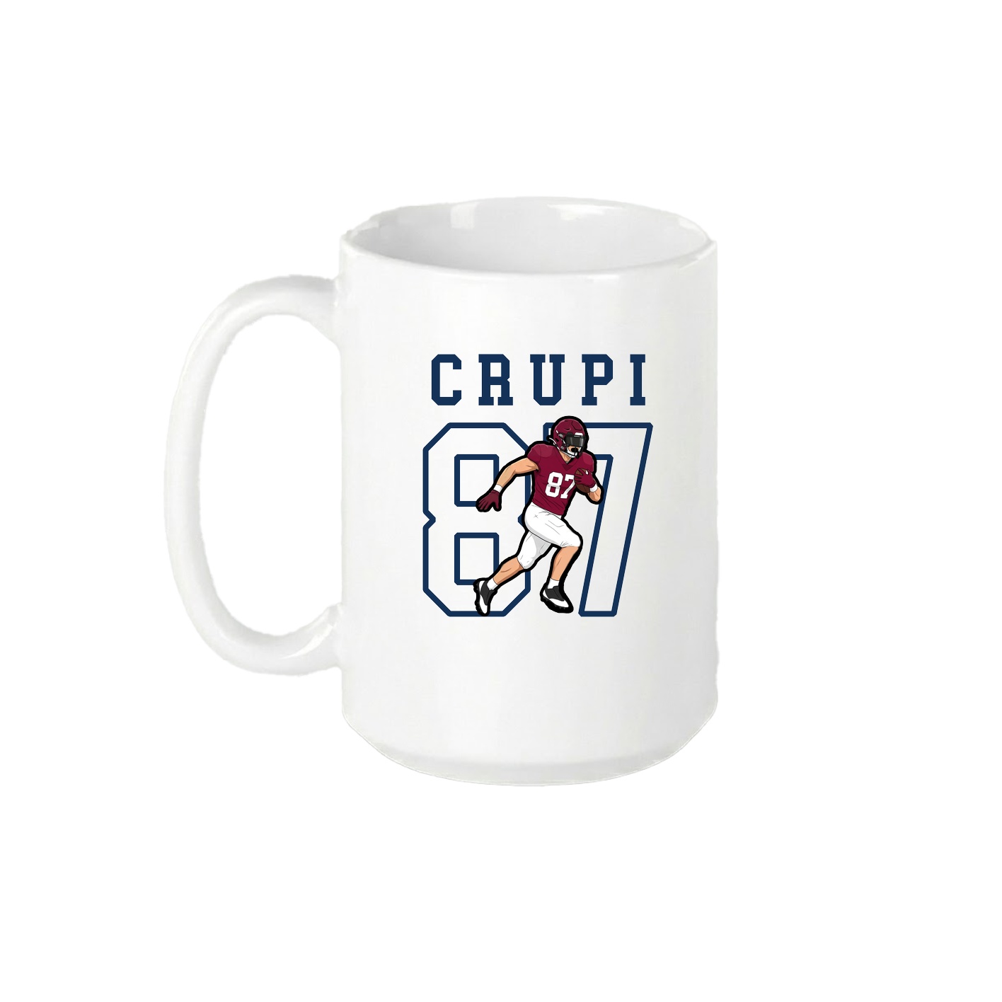 15oz Coffee Mug — Shirsey in White