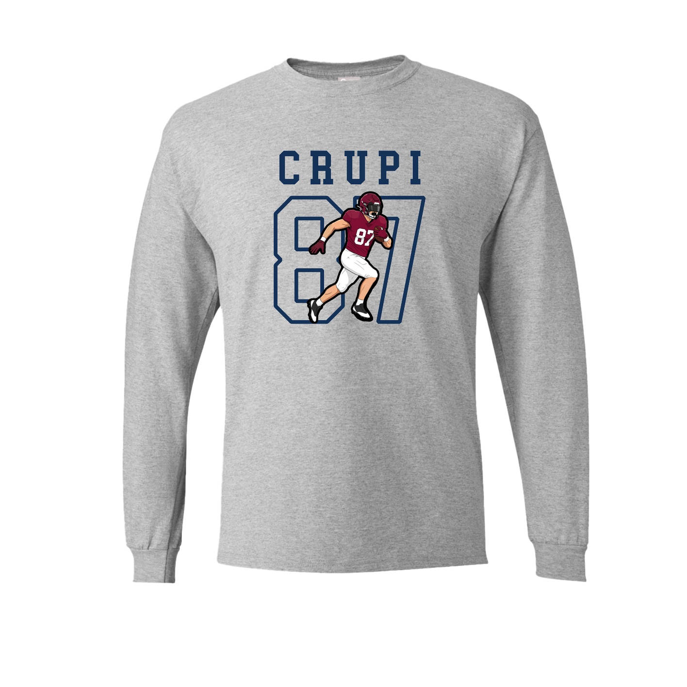 Long Sleeve Tee — Shirsey in Grey